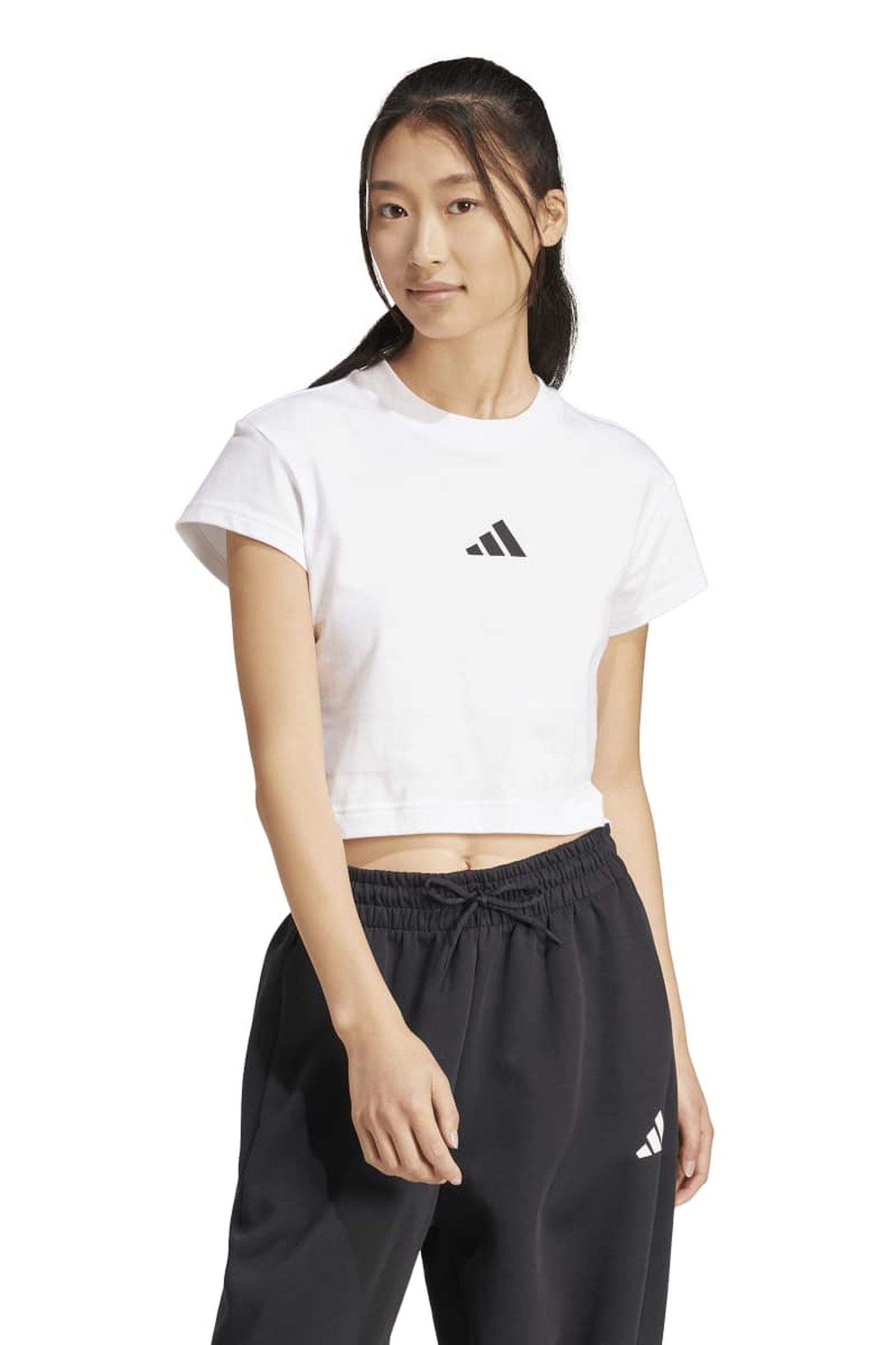 W FI SL BB TEE WHITE 1