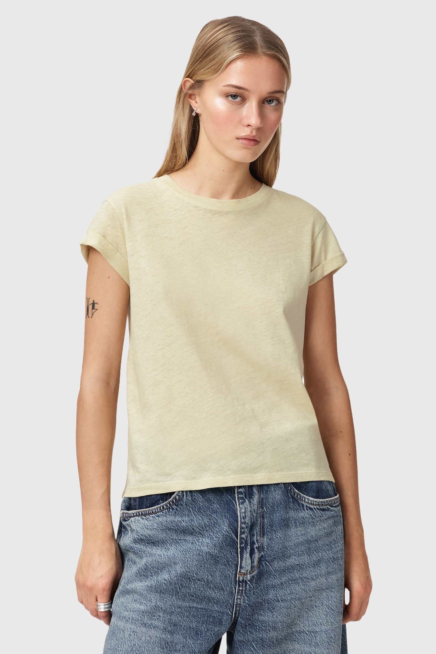ANNA TEE HAZE GREEN 2