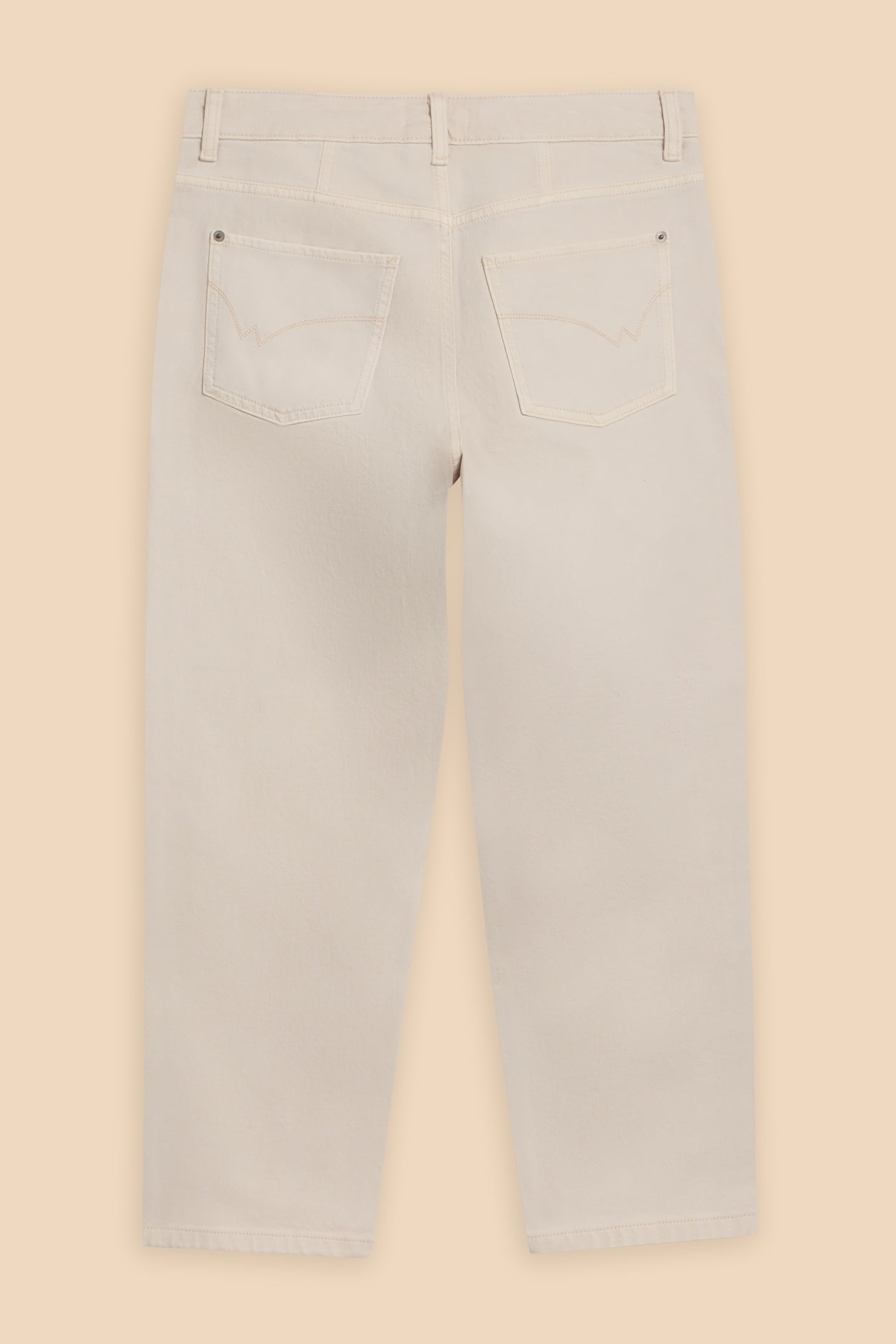 CHARLIE STRAIGHT CROP JEAN LIGHT NATURAL 6
