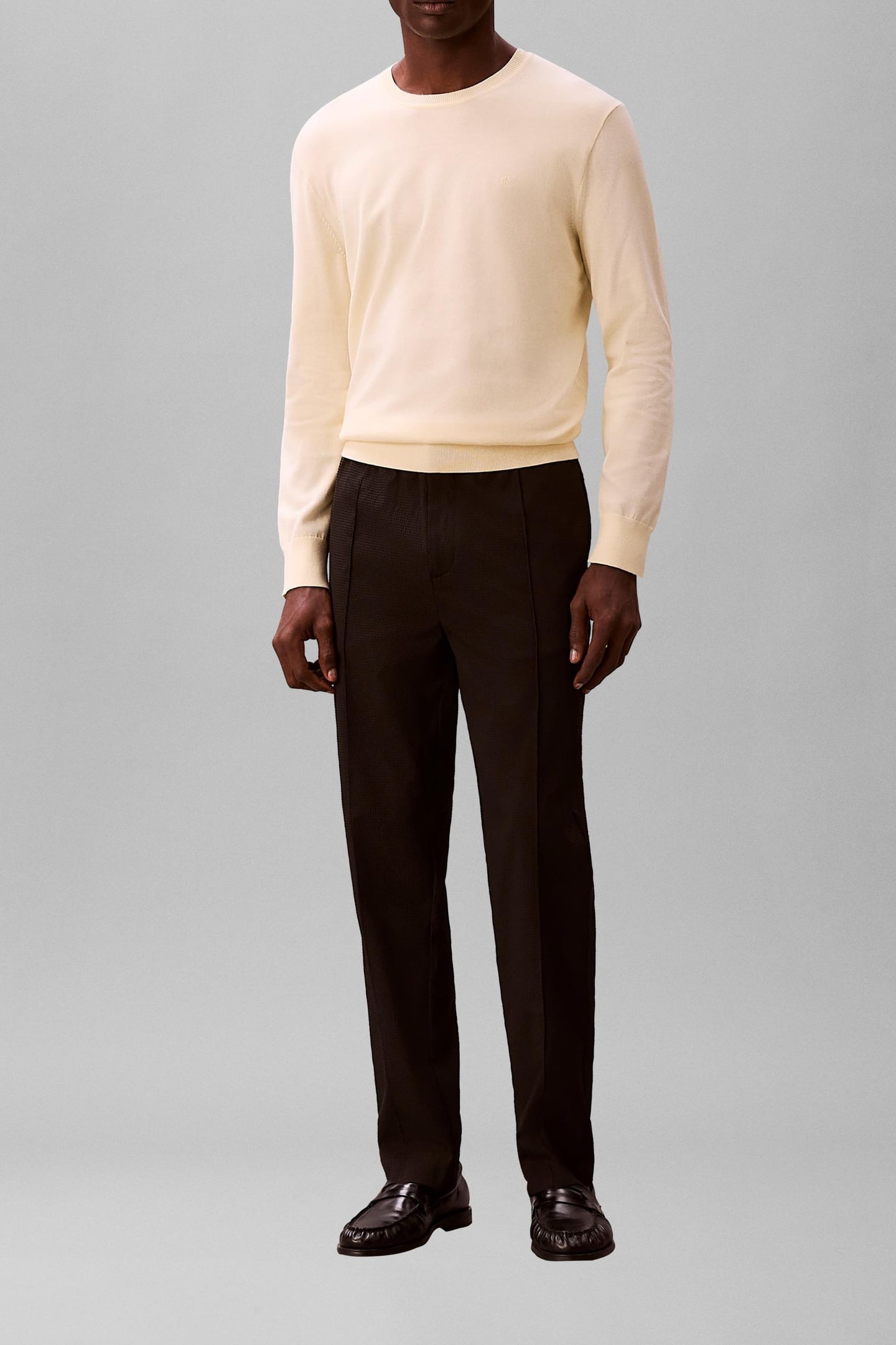 LS SUPIMA COTTON CREW PEAR SORBET 3