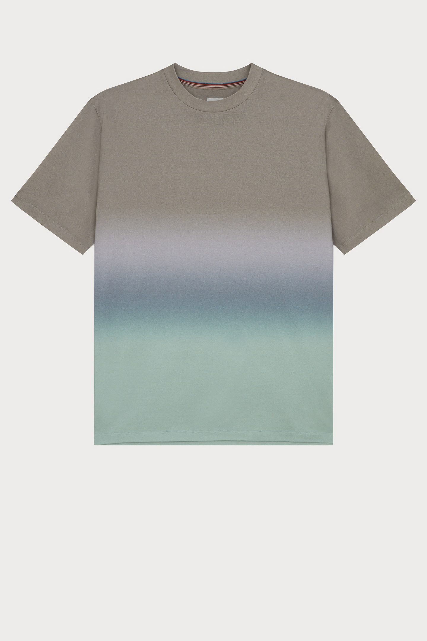 MENS STRIPE PRINT TSHIRT MAUVE 4