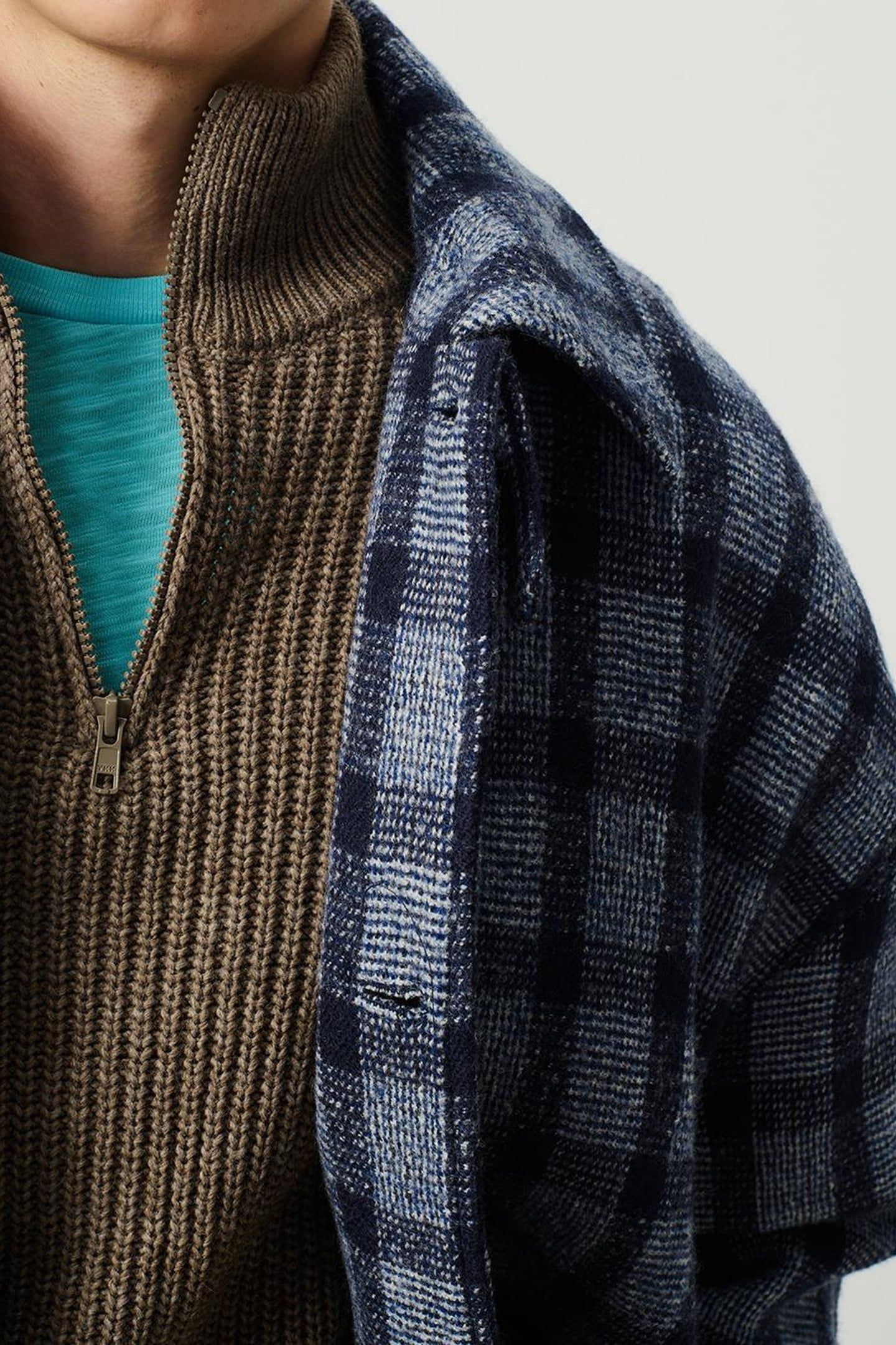 TURSBURG COAT TARTAN MARITIME 7