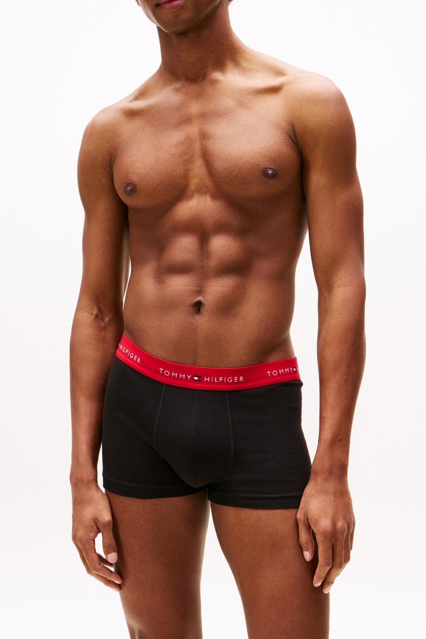 3-PACK WAISTBAND TRUNK PRIM RED/REG RED/VESS BLU 2