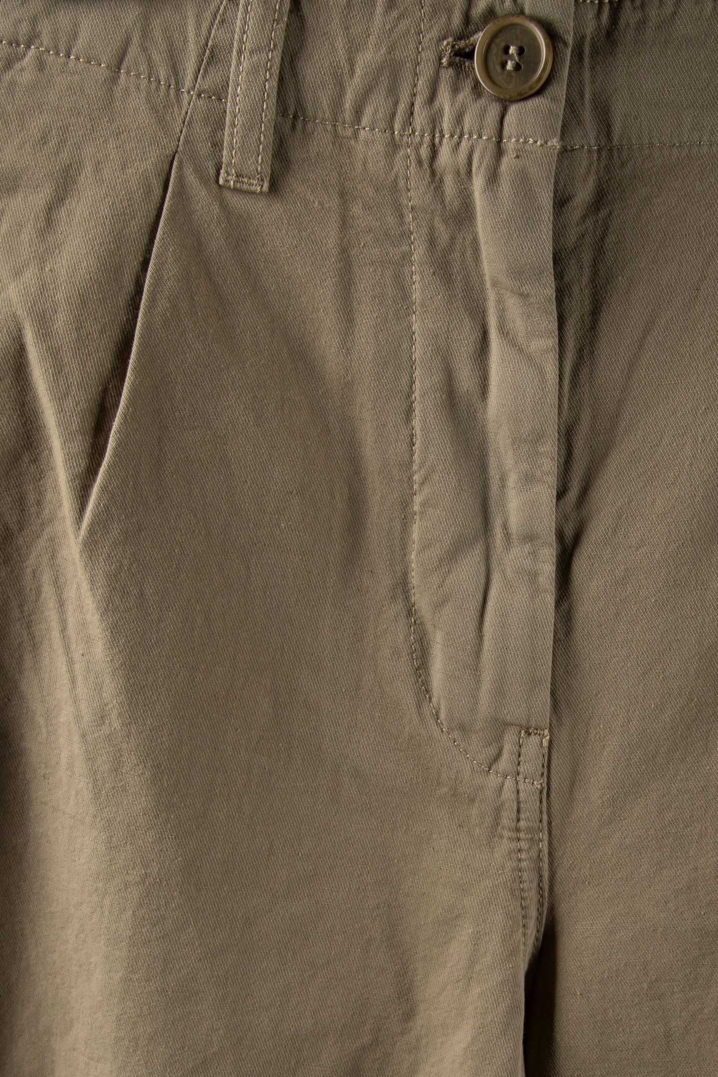 EDLA GARMENT DYED CHINO KHAKI 4