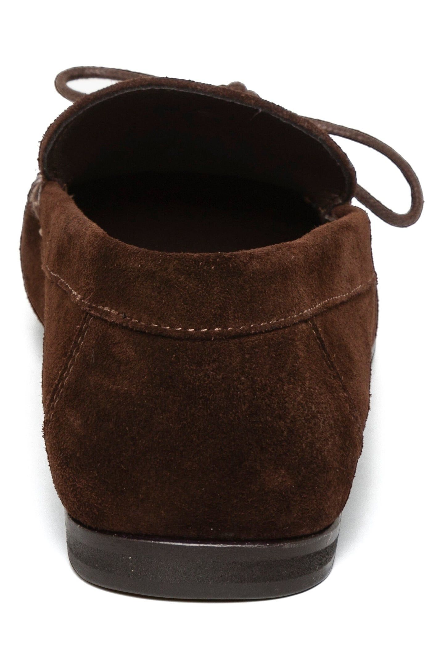 YAIRA FLAT SHOES BROWN SUEDE 4
