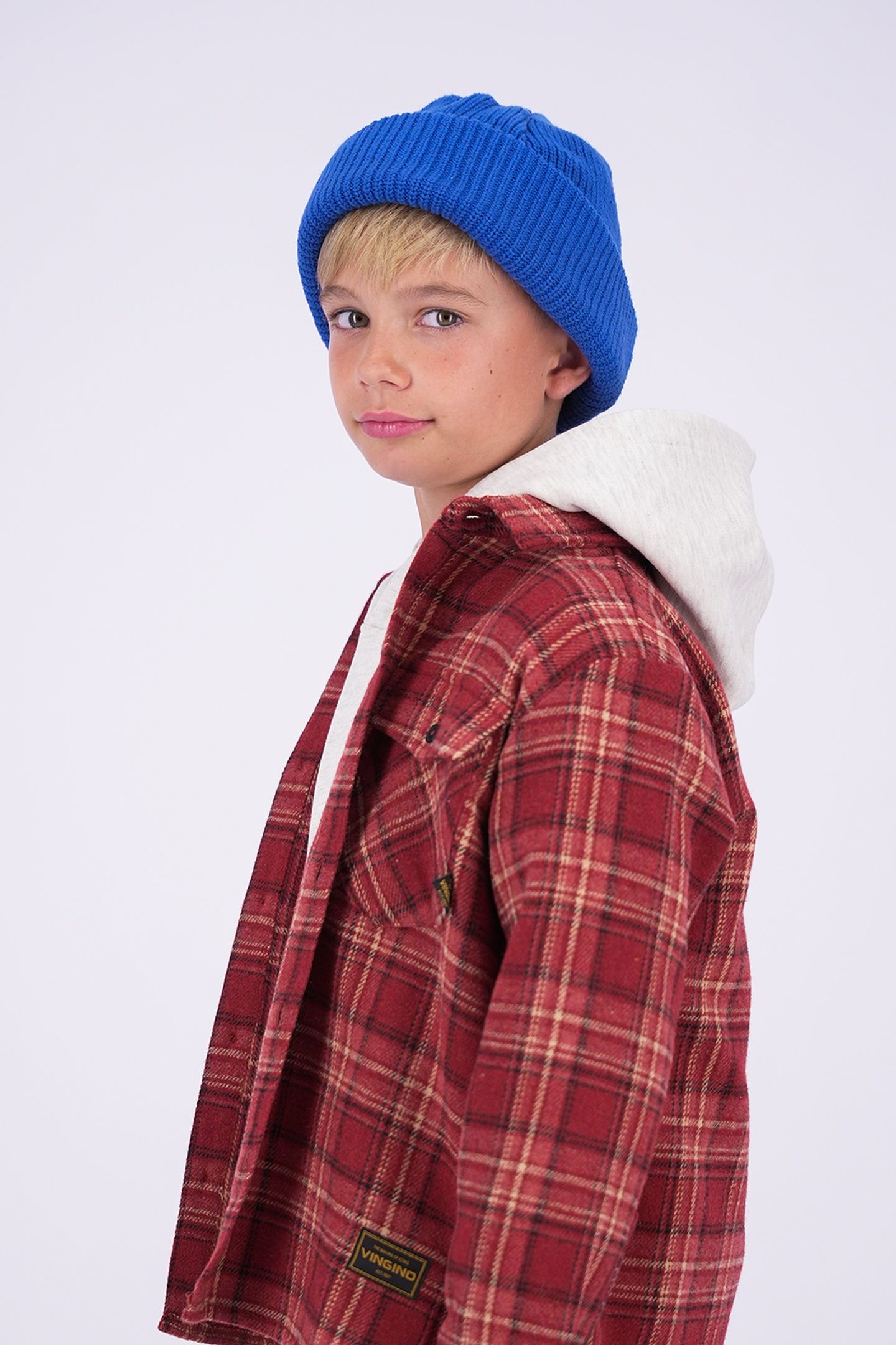 BOYS LUKI SHIRT CHERRY TOMATO 3