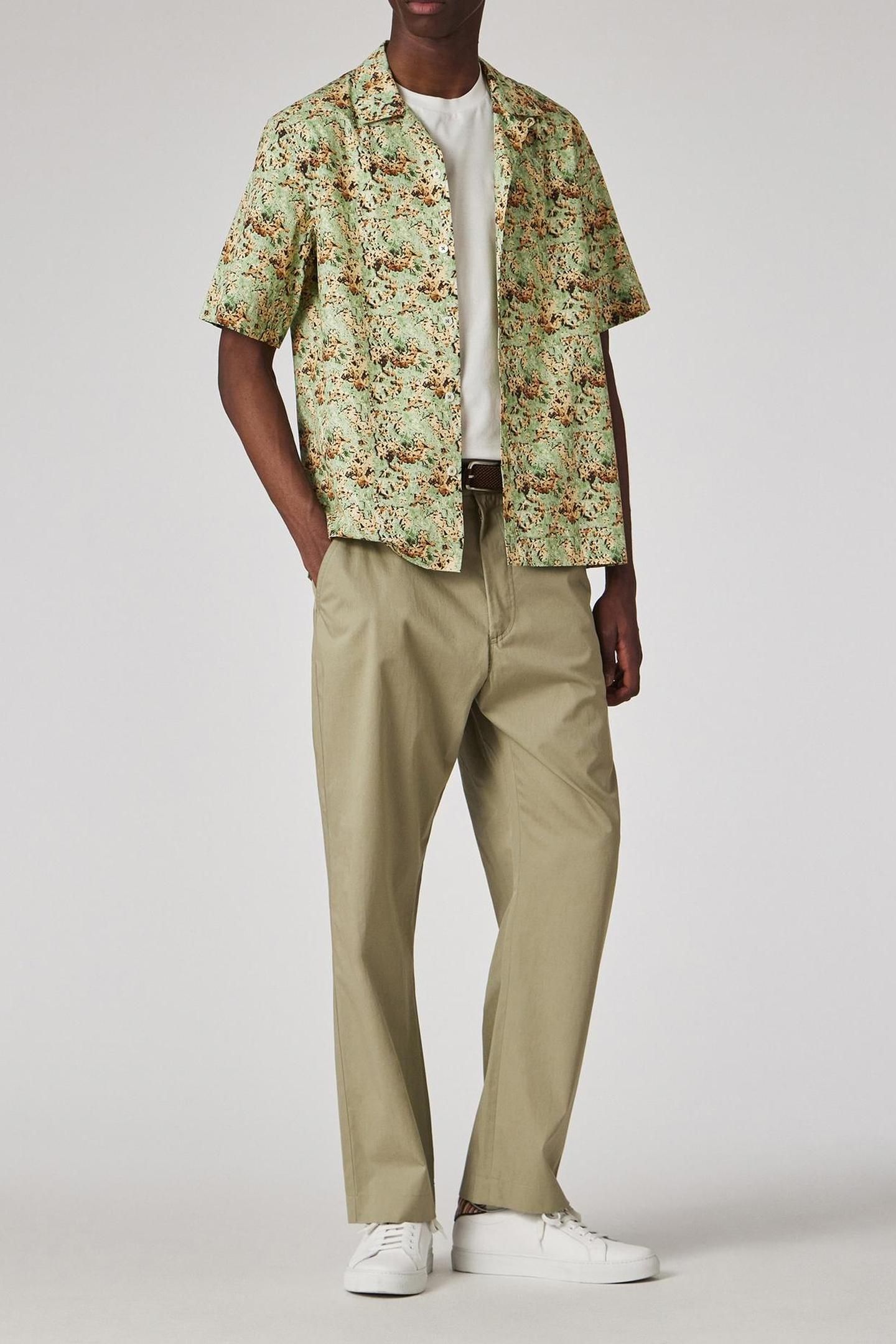 MENS TROUSER LT GREYISH GREEN 2