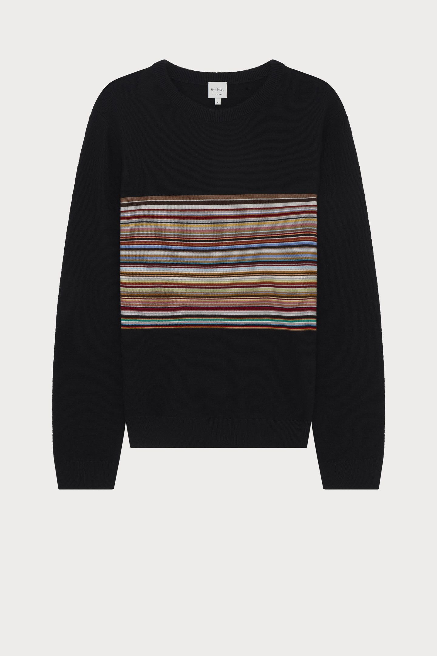 MENS SWEATER CREW NECK BLACK 6