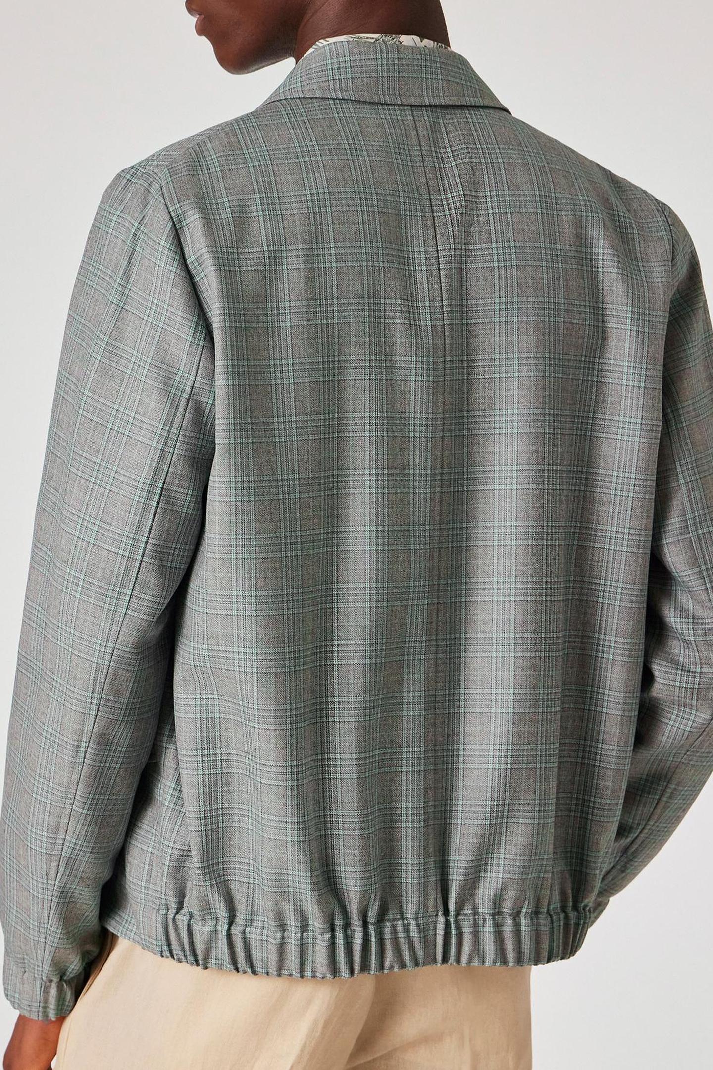 MENS CASUAL FIT JACKET GREY 2