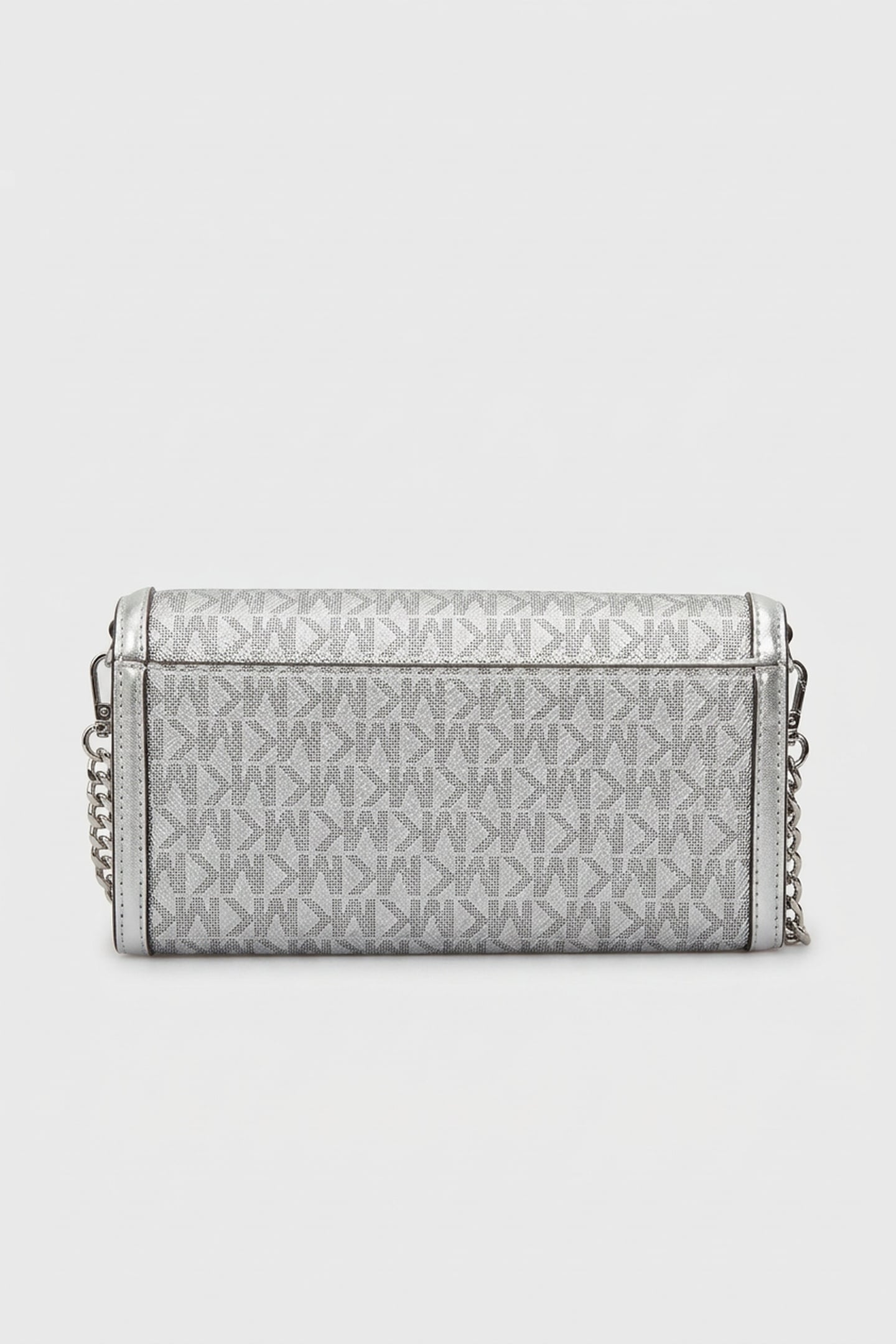 LARGE WLLT ON A CHAIN CROSSBODY SILVER 2