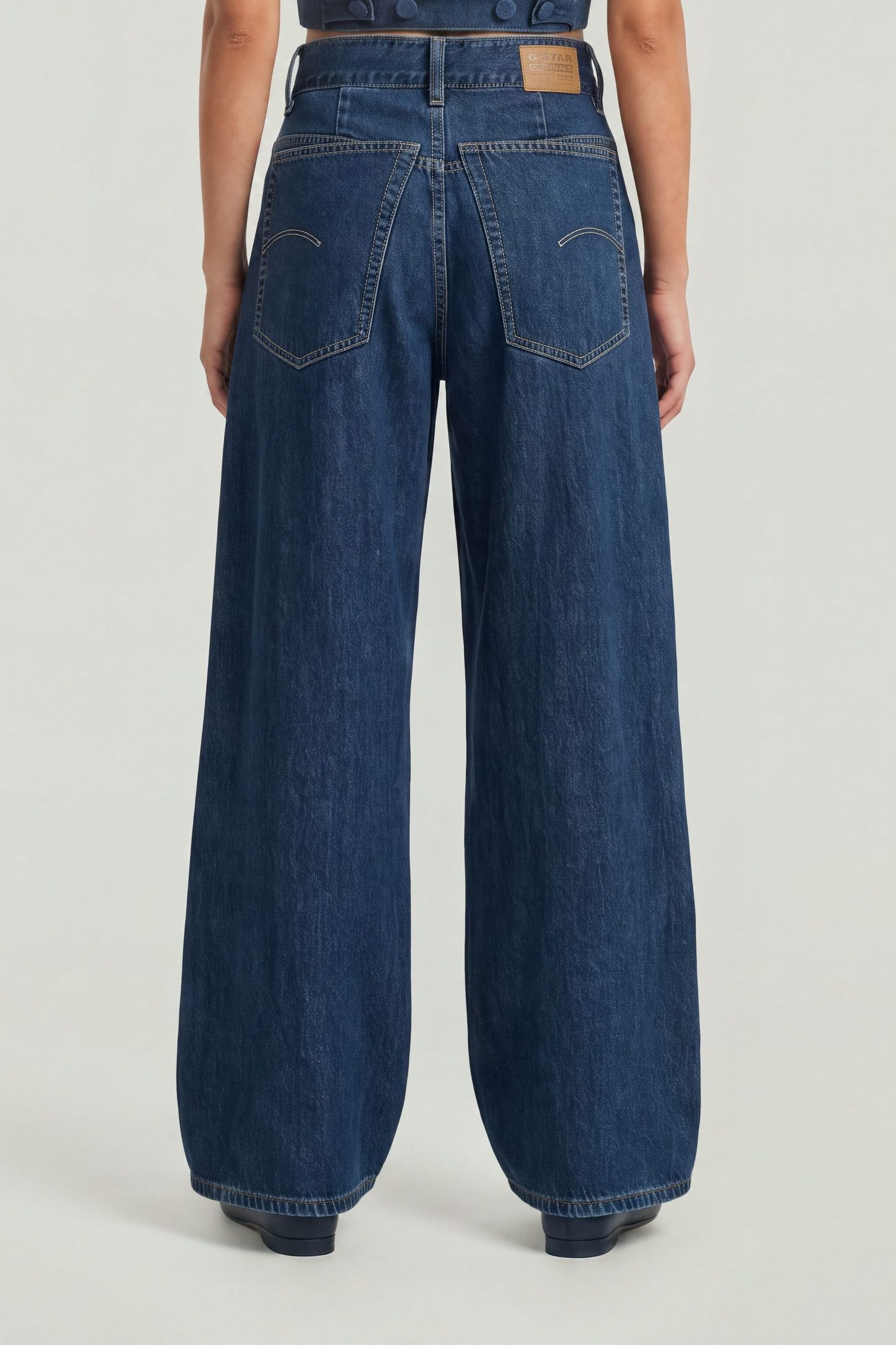 SKATER HIGH LOOSE BLUE 2