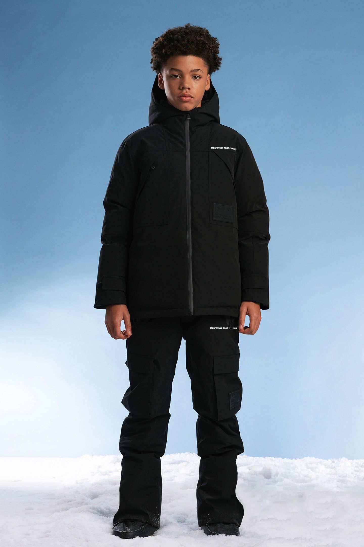 DRIES SKI JACKET BLACK 1