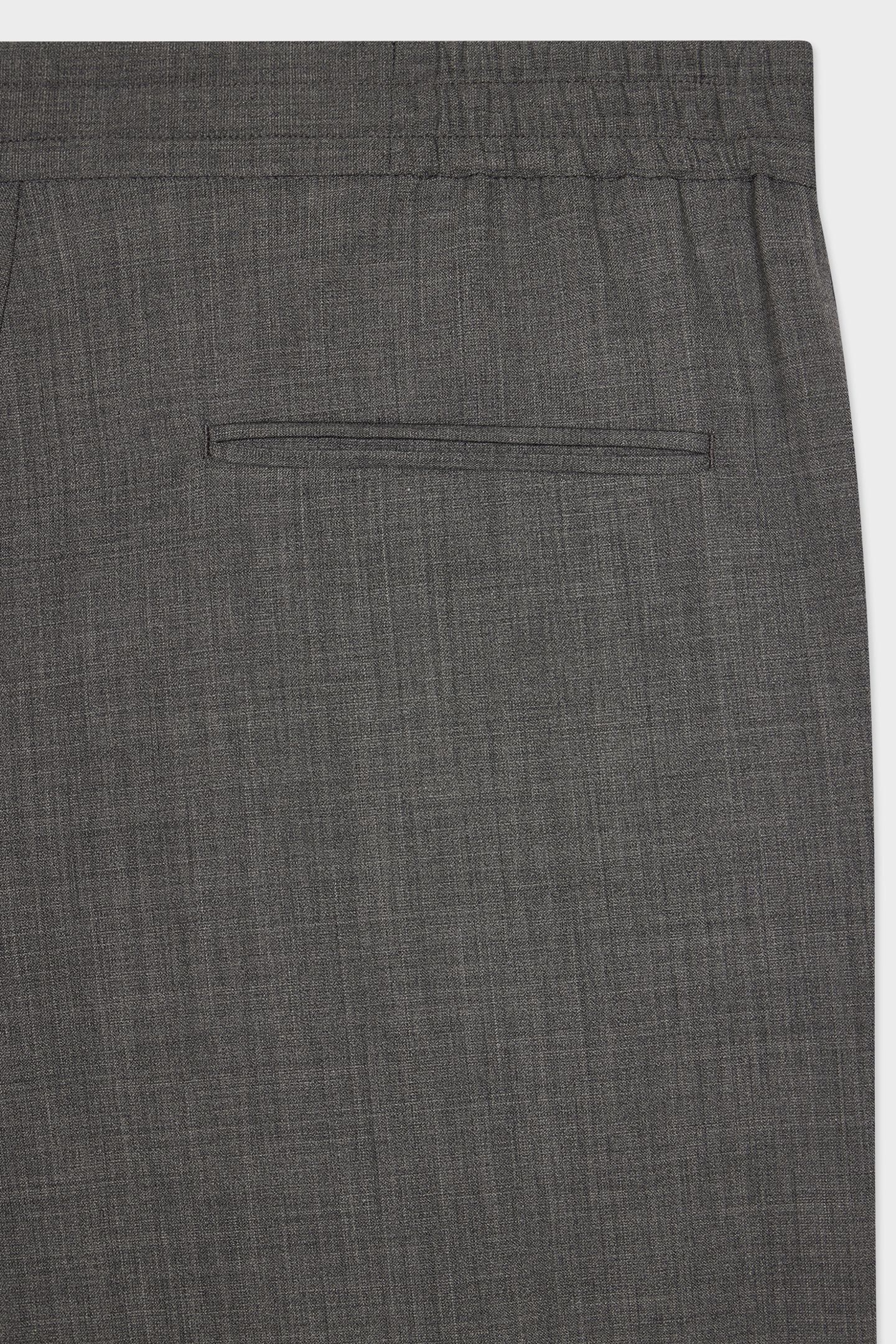 MENS TROUSER GREY MELANGE 7