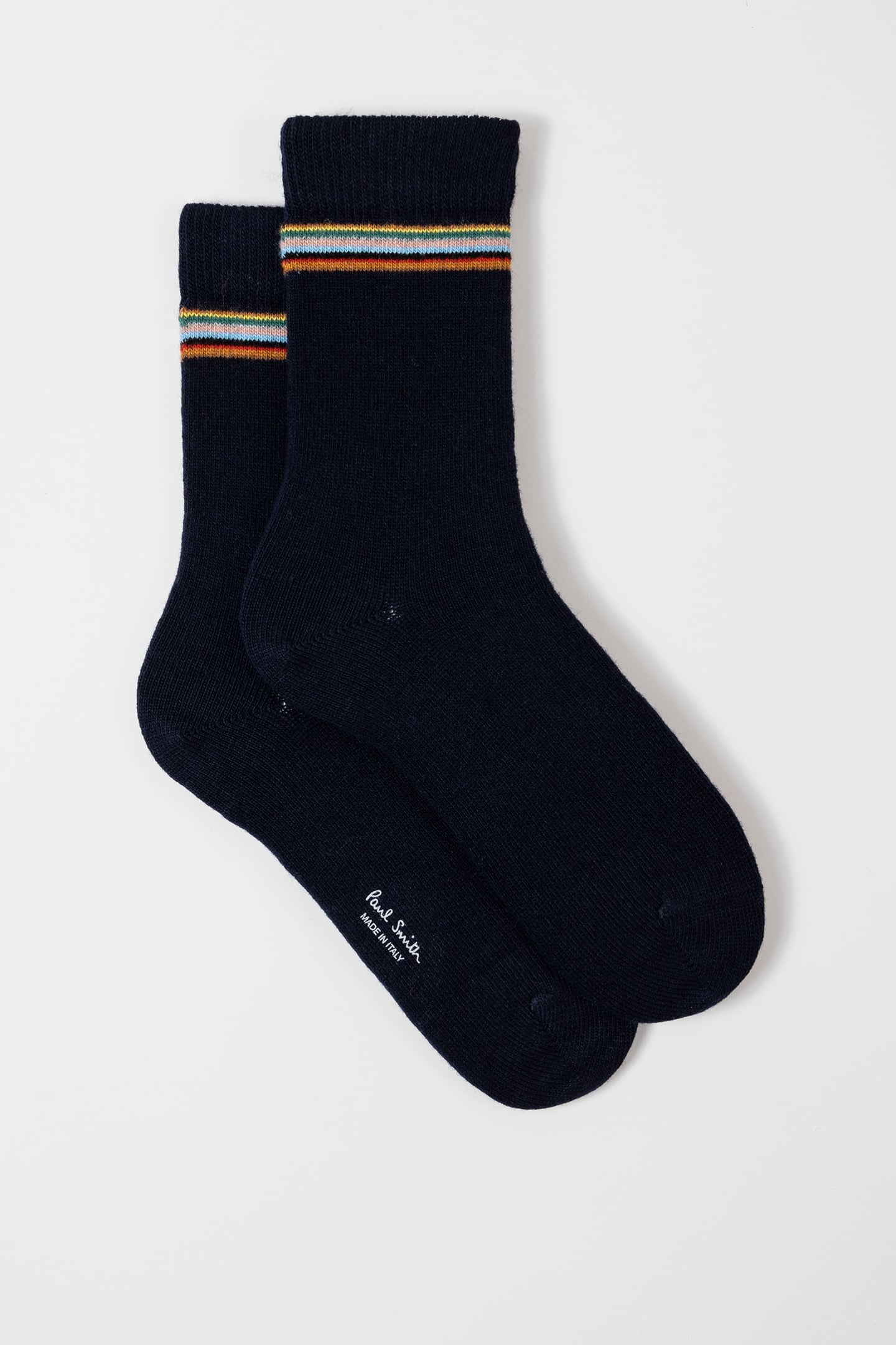 WOMEN SOCK SIGNATURE WOOLY NAVY 1