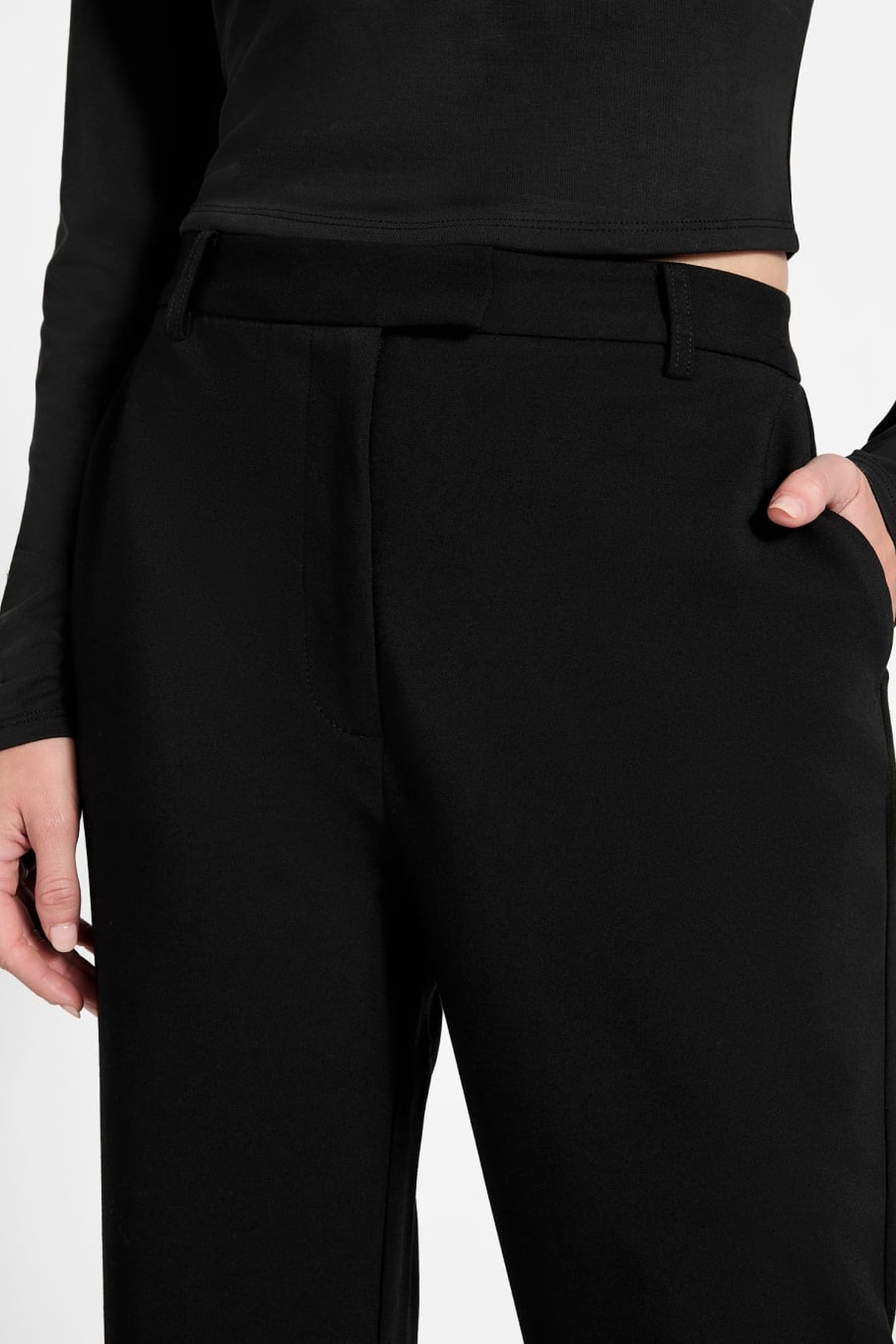 EMY STRAIGHT PANT JET BLACK A996 6