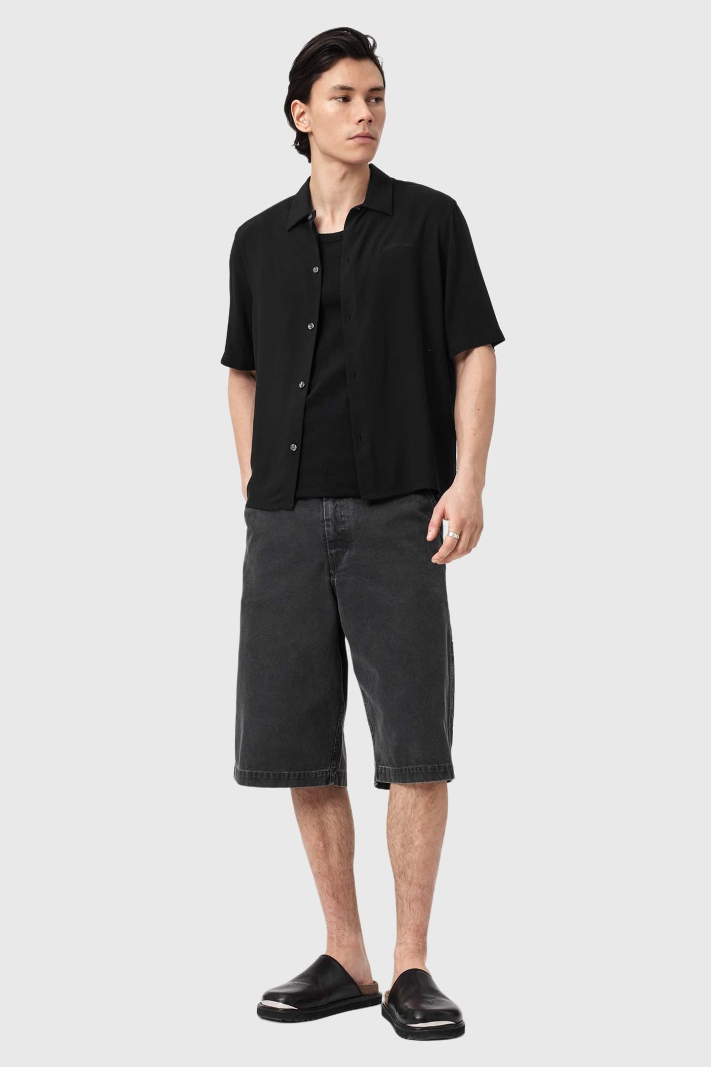 BARON SS SHIRT JET BLACK 1