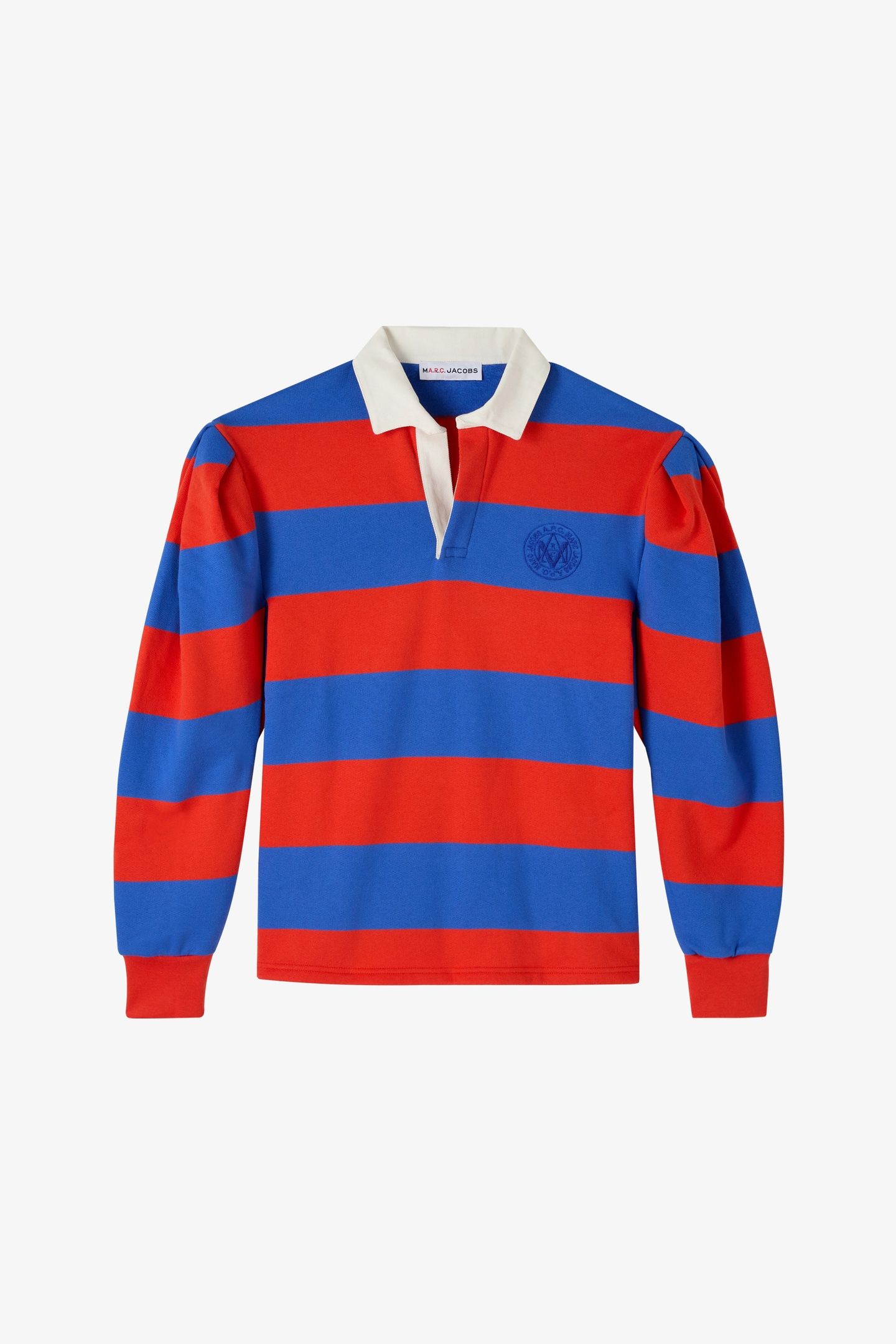 UNISEX UNISEX POLO OVERSIZED FIT - BLUE/RED 2