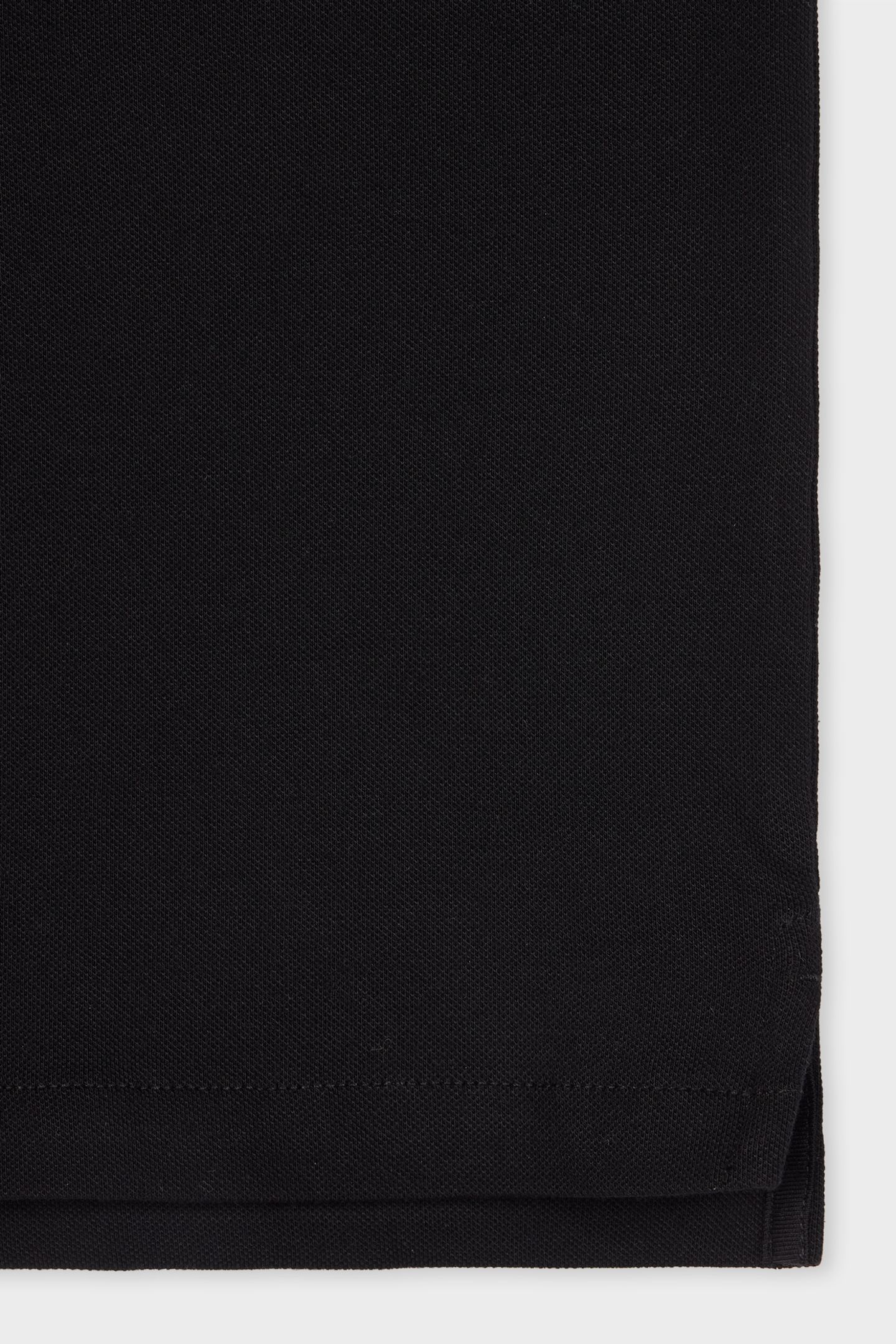 MENS REG FIT POLO ZEB EMB BLACK 6