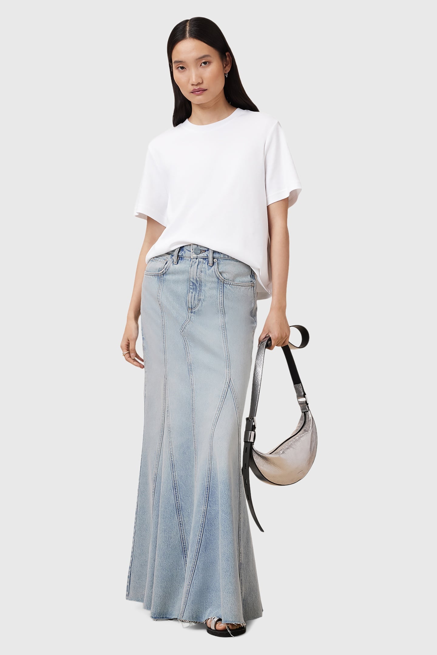 ALMA DENIM SKIRT LIGHT INDIGO 5