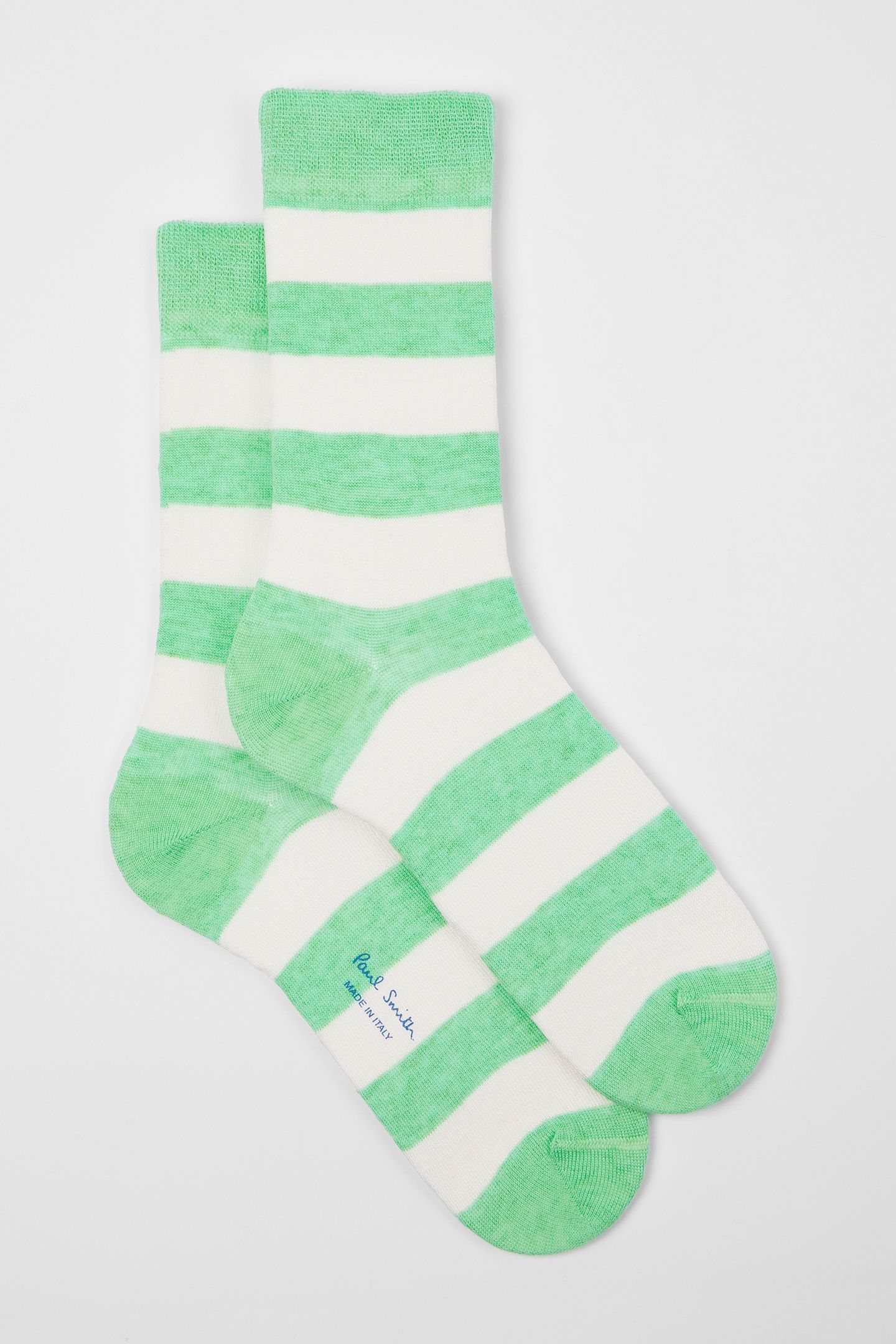 WOMEN SOCK JULIA LINEN EMERALD GREEN 5