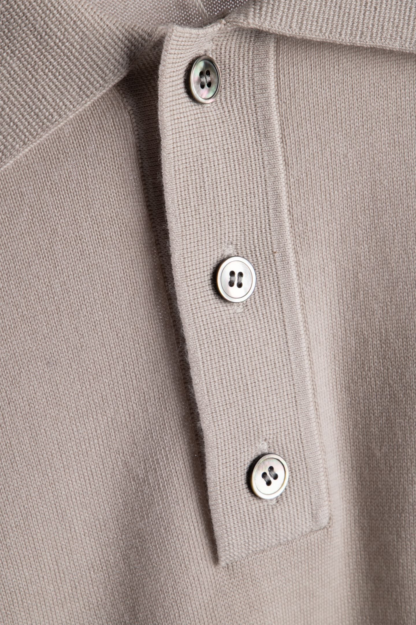 SANDER MERINO POLO BEIGE 4