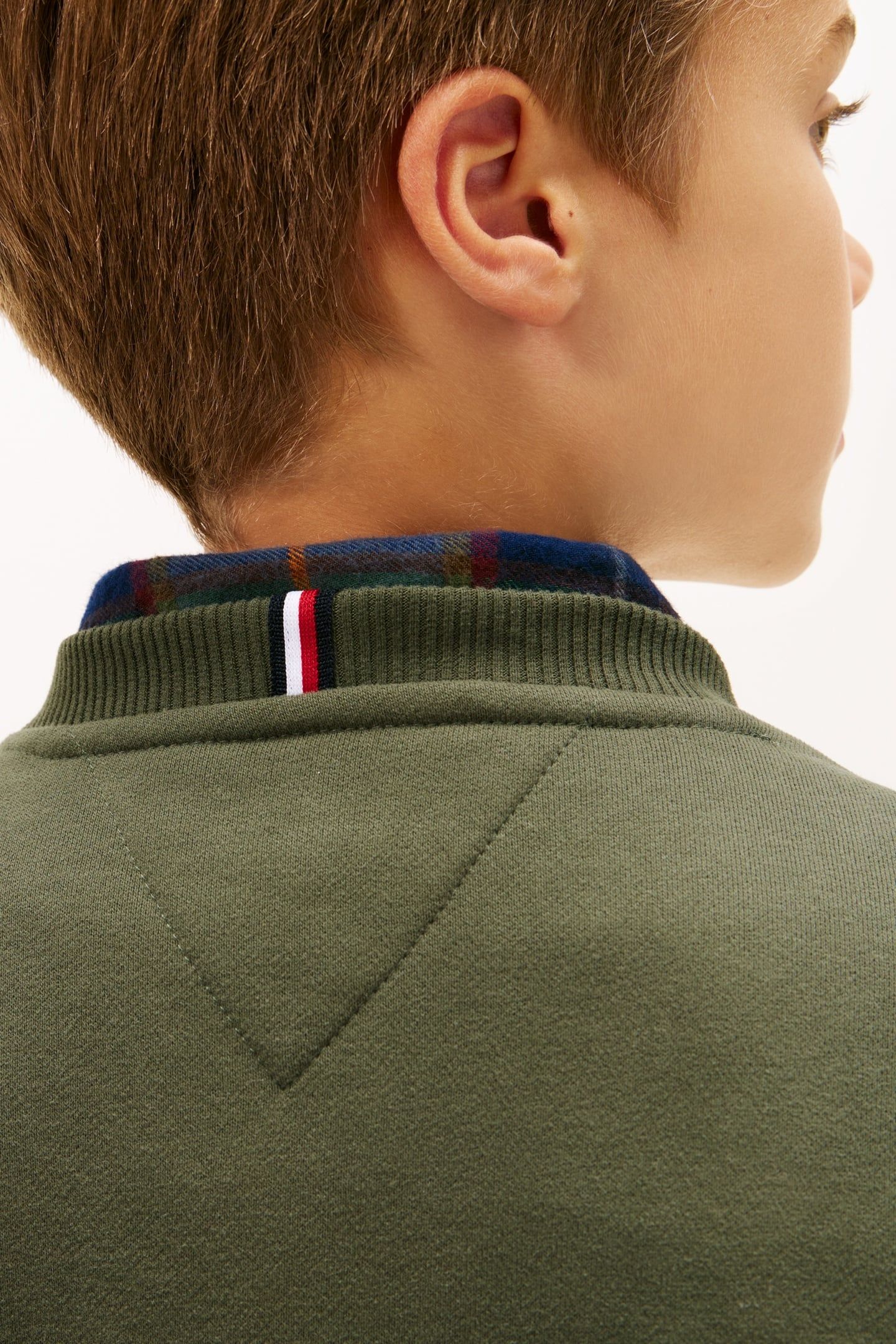 UNISEX MINI CORP C-NECK SWEATSHIRT PEWTER GREEN 7