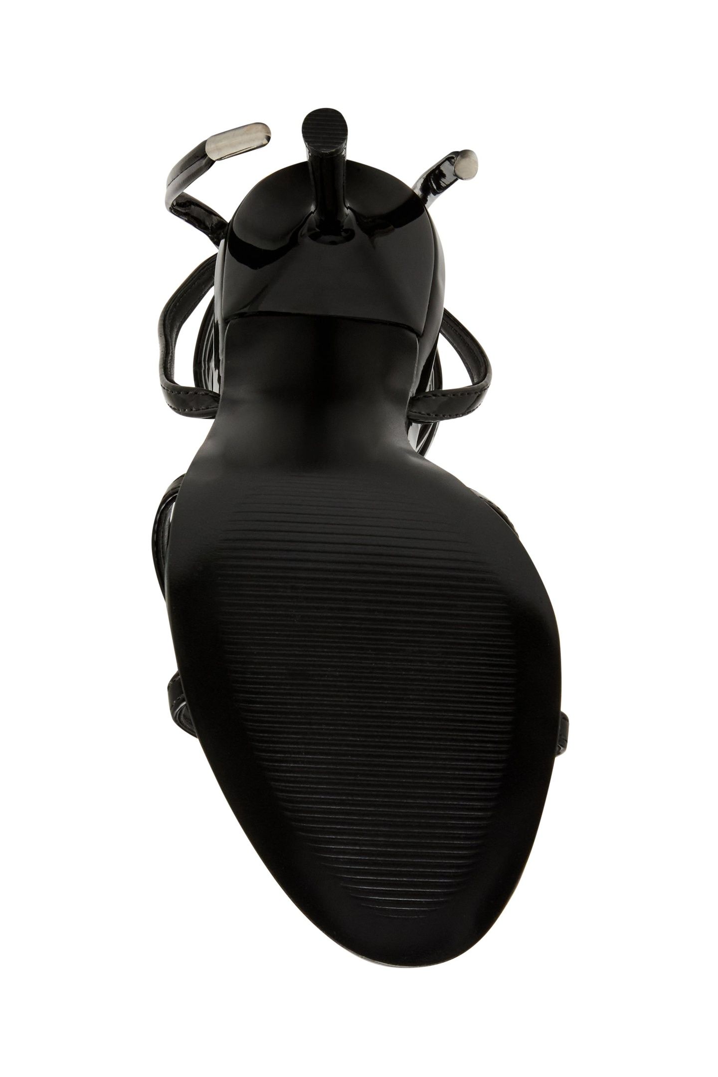 NERI SANDALS BLACK PATENT 7