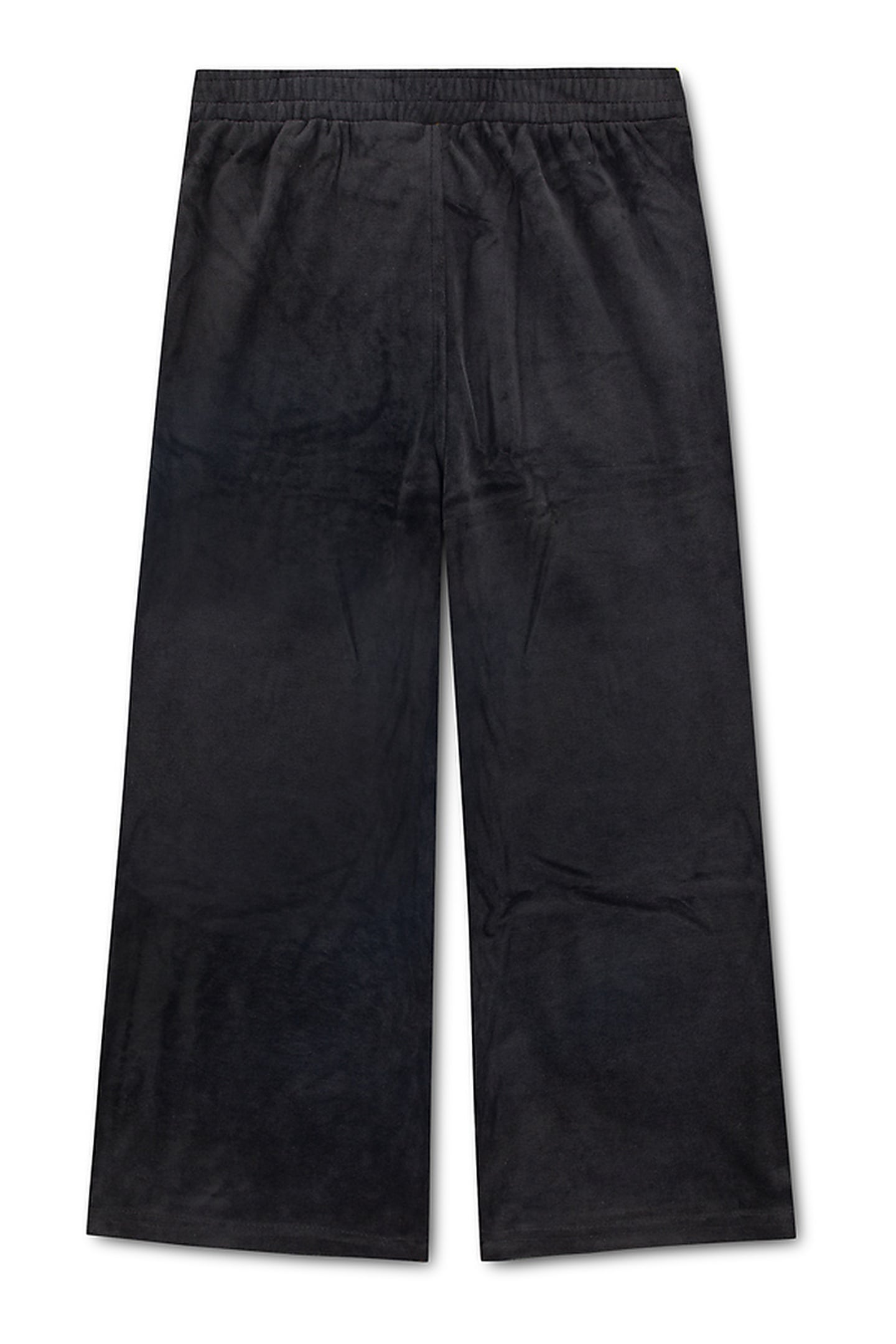 GIRLS VELOUR WIDE LEG PANT CAVIAR 1