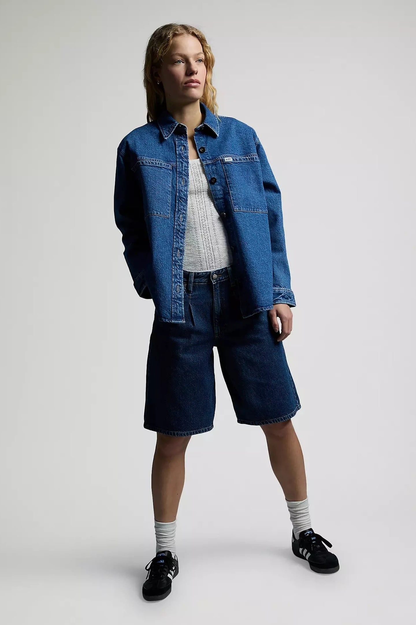 DRAPEY JORT - OVERT WASH - RELAXED BLUE 3