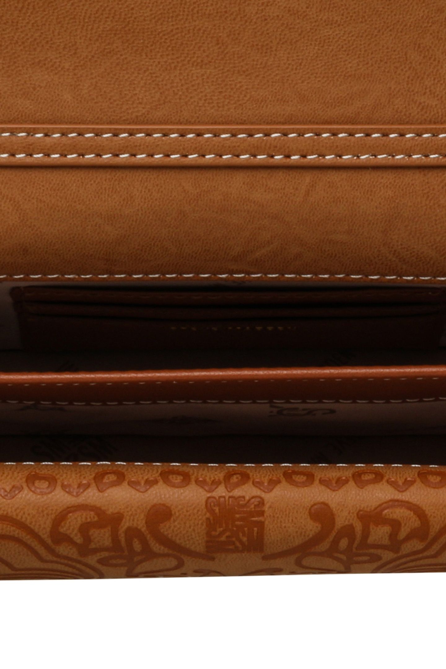 UNISEX BBUCK BAGS COGNC/GLD 5