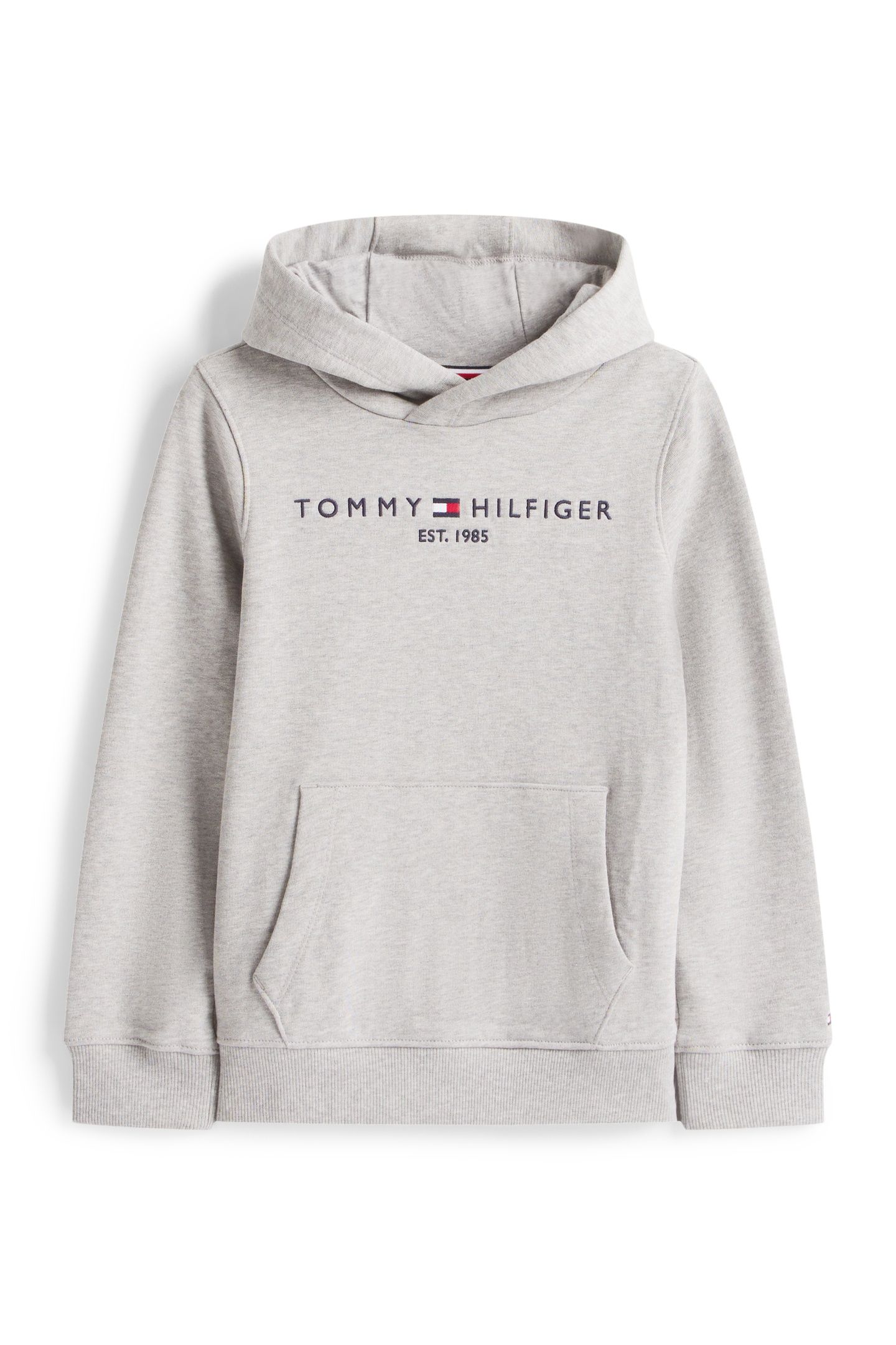 UNISEX ESSENTIAL HOODIE LIGHT GREY HEATHER 4