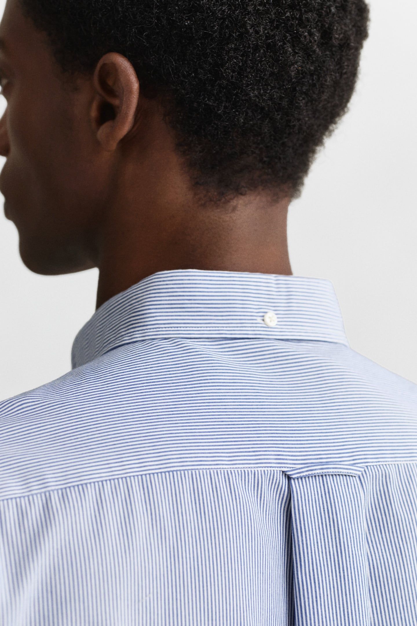 REG CLASSIC POPLIN BANKER SHIRT COLLEGE BLUE 5