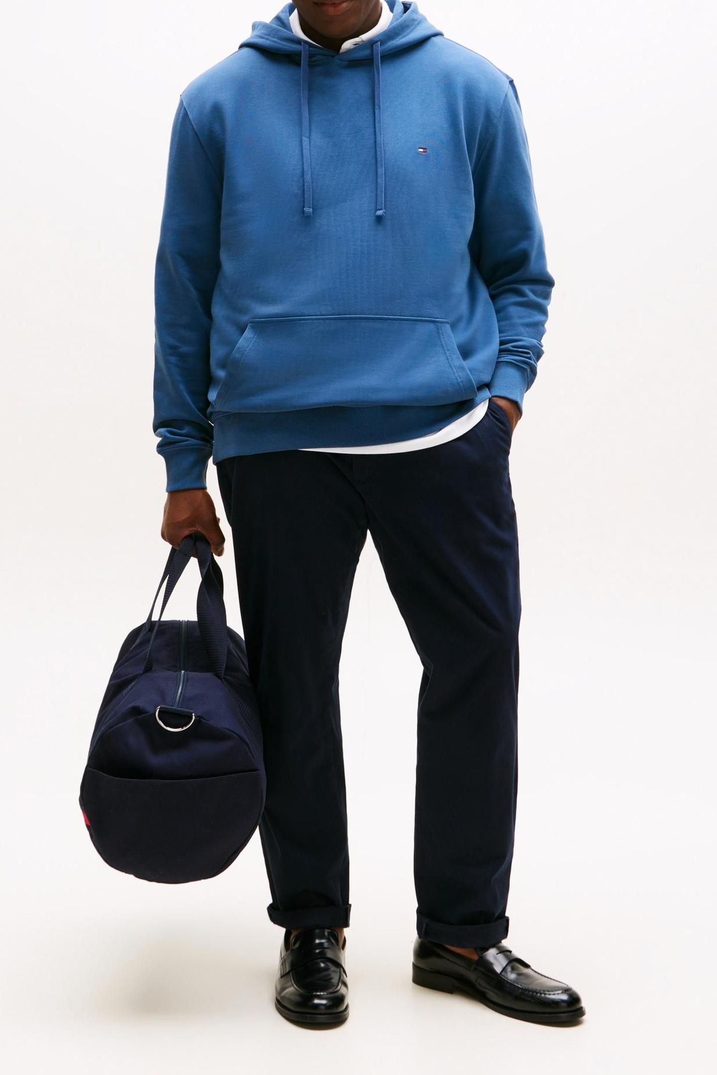 BT-ESSENTIAL TERRY HOODIE AEGEAN SEA 1