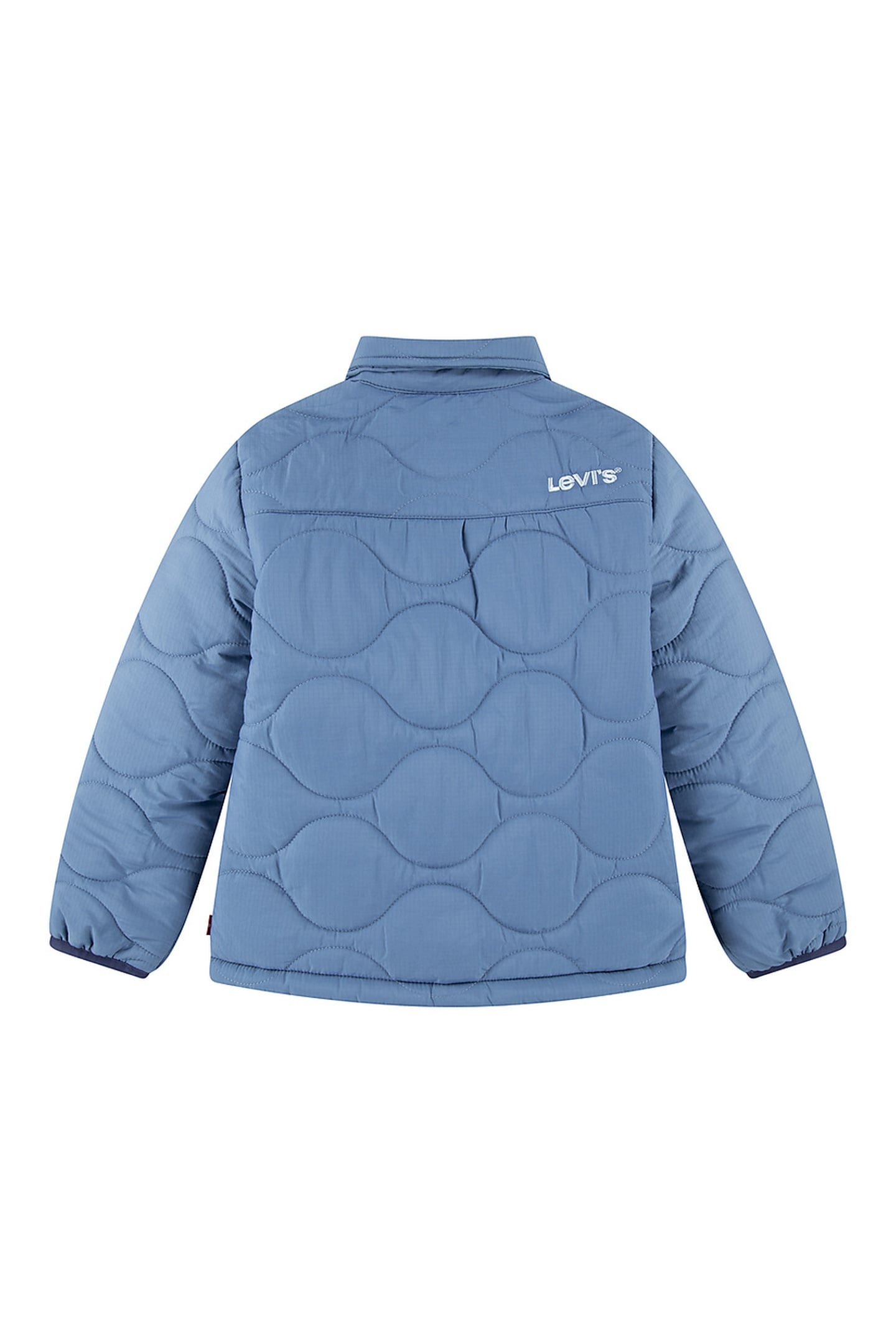 BOYS QUILTED SHIRT JACKET CORNETBLUE 2