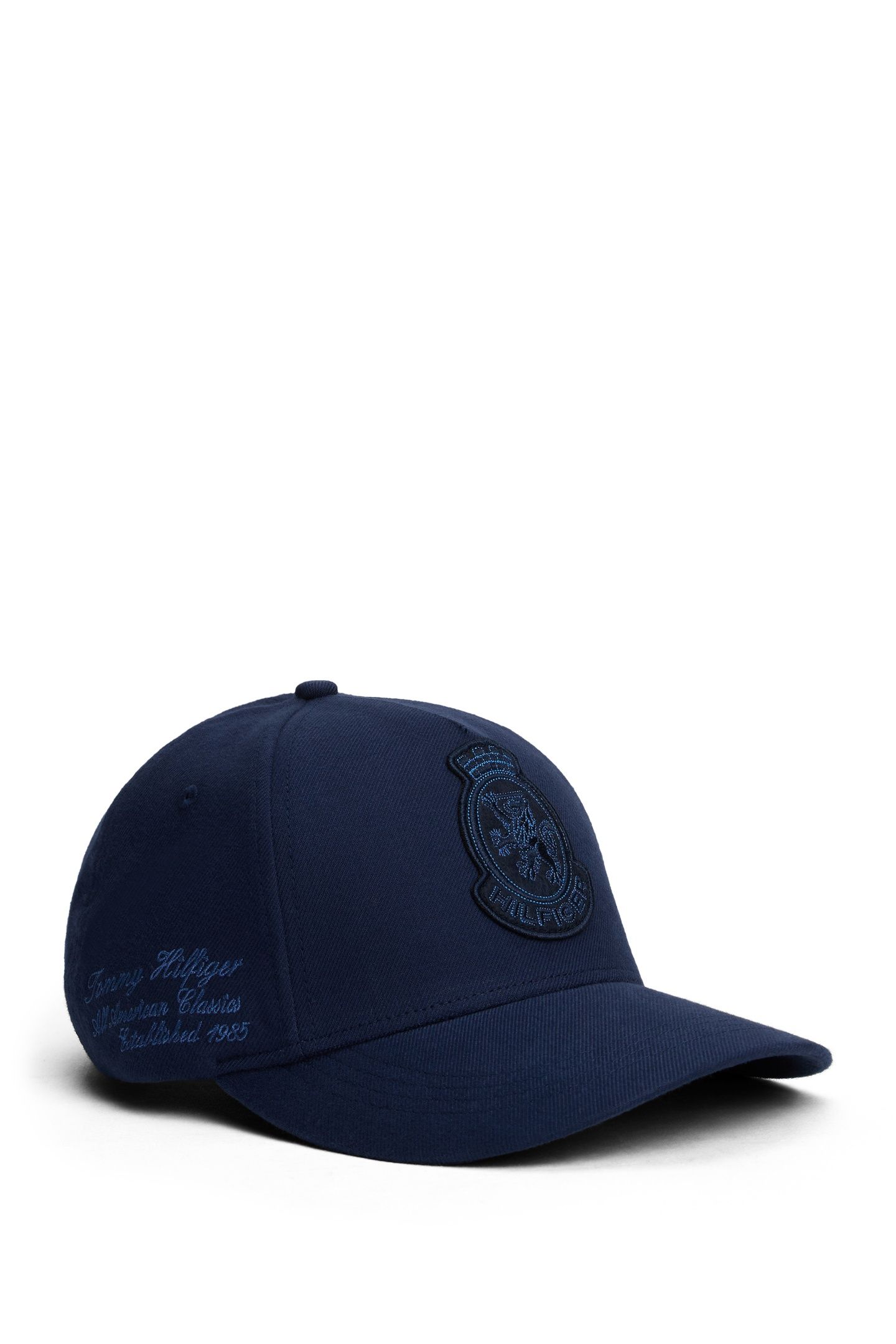 TH CREST FLANNEL 5 PANEL PREPPY NAVY 1