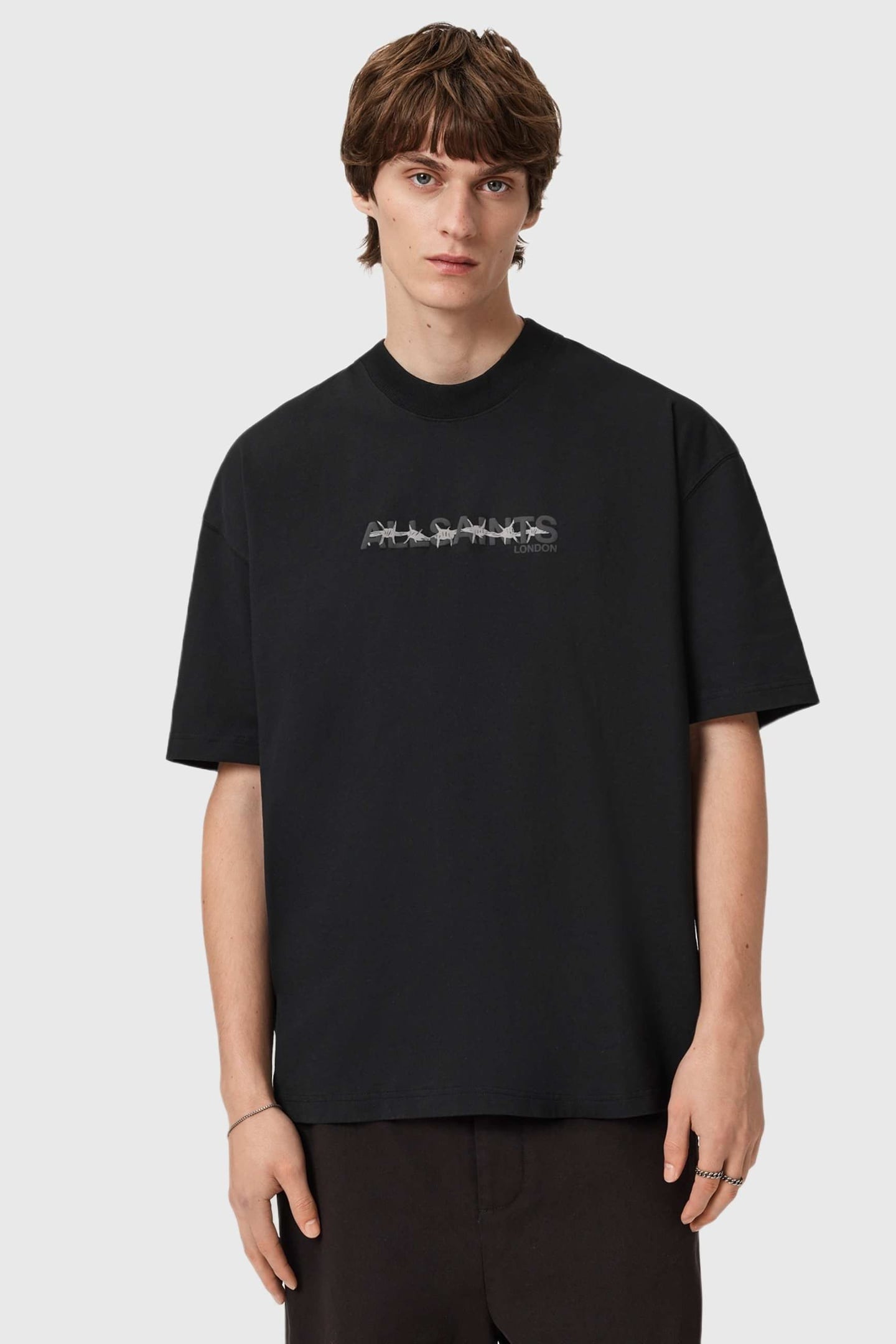 DETERENT SS CREW WASHED BLACK 2