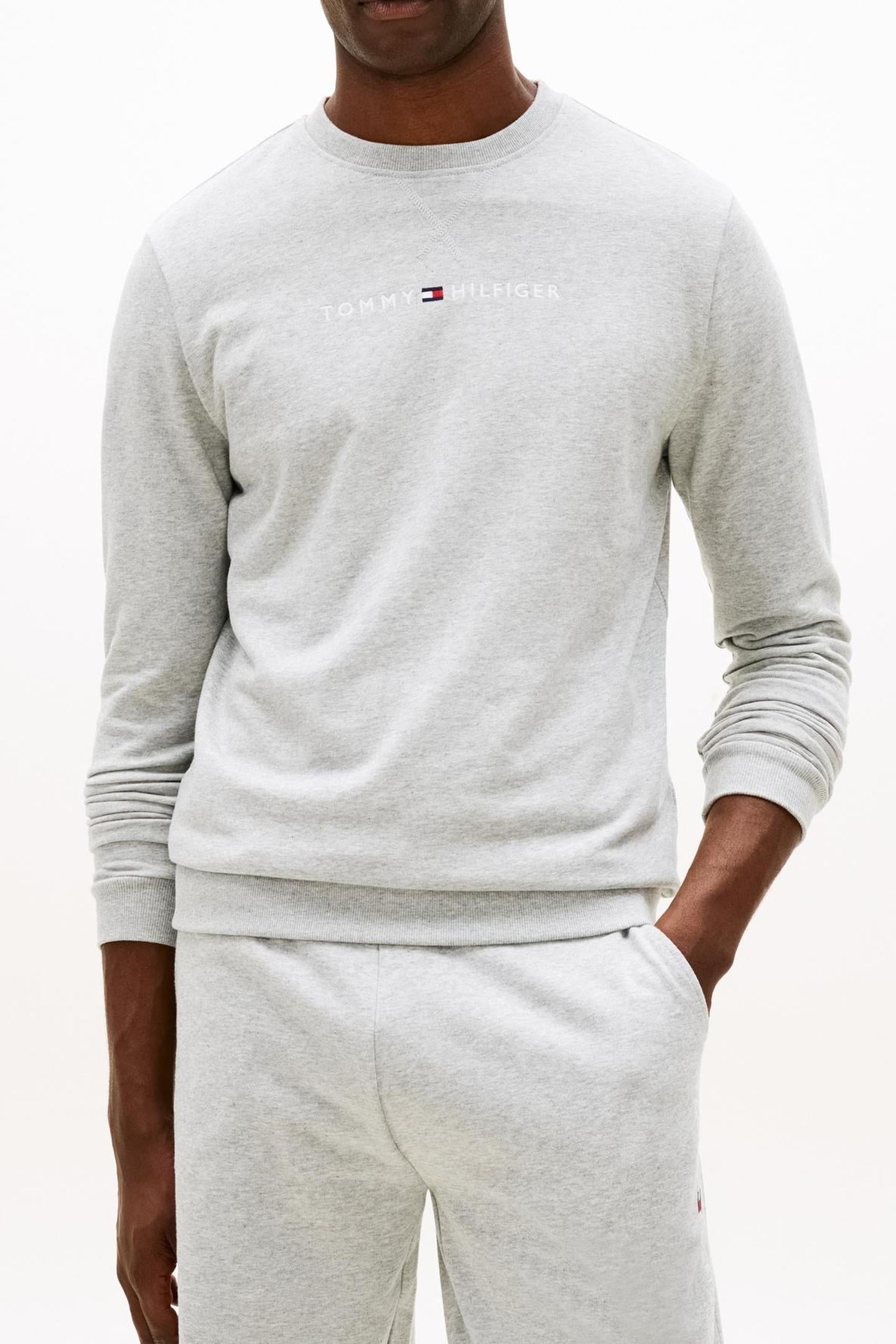 TRACK TOP ICE GREY HEATHER 1