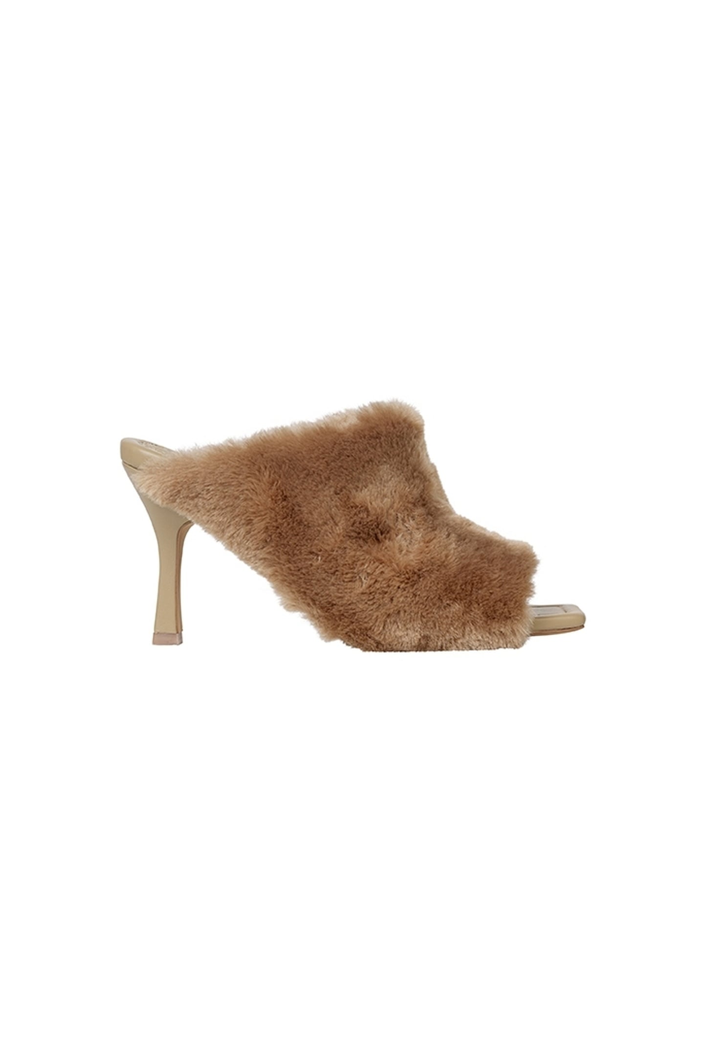 NAEMI FUR MULE BROWN 3