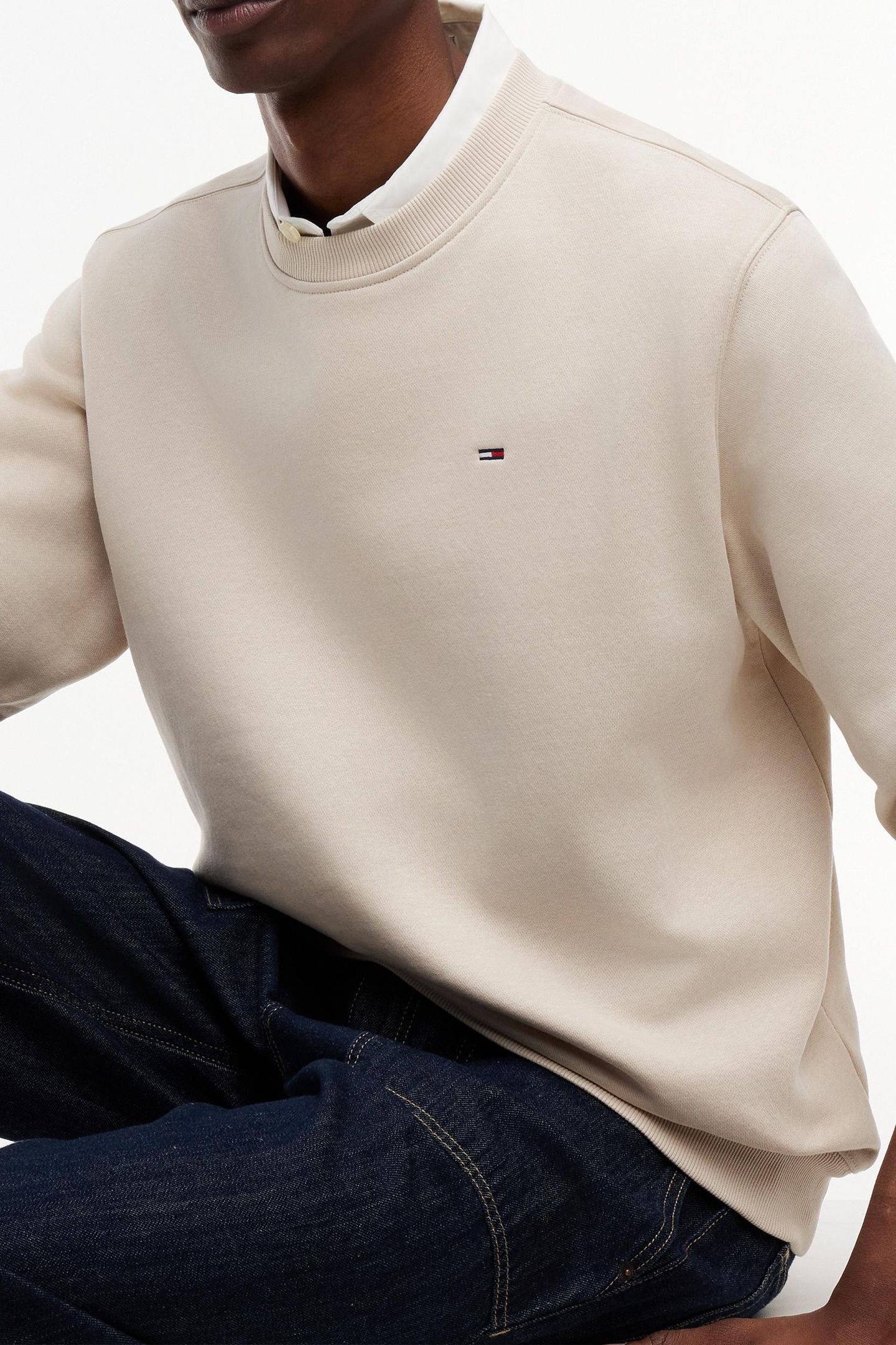 TJM REG S FLAG CREW CLASSIC BEIGE 5