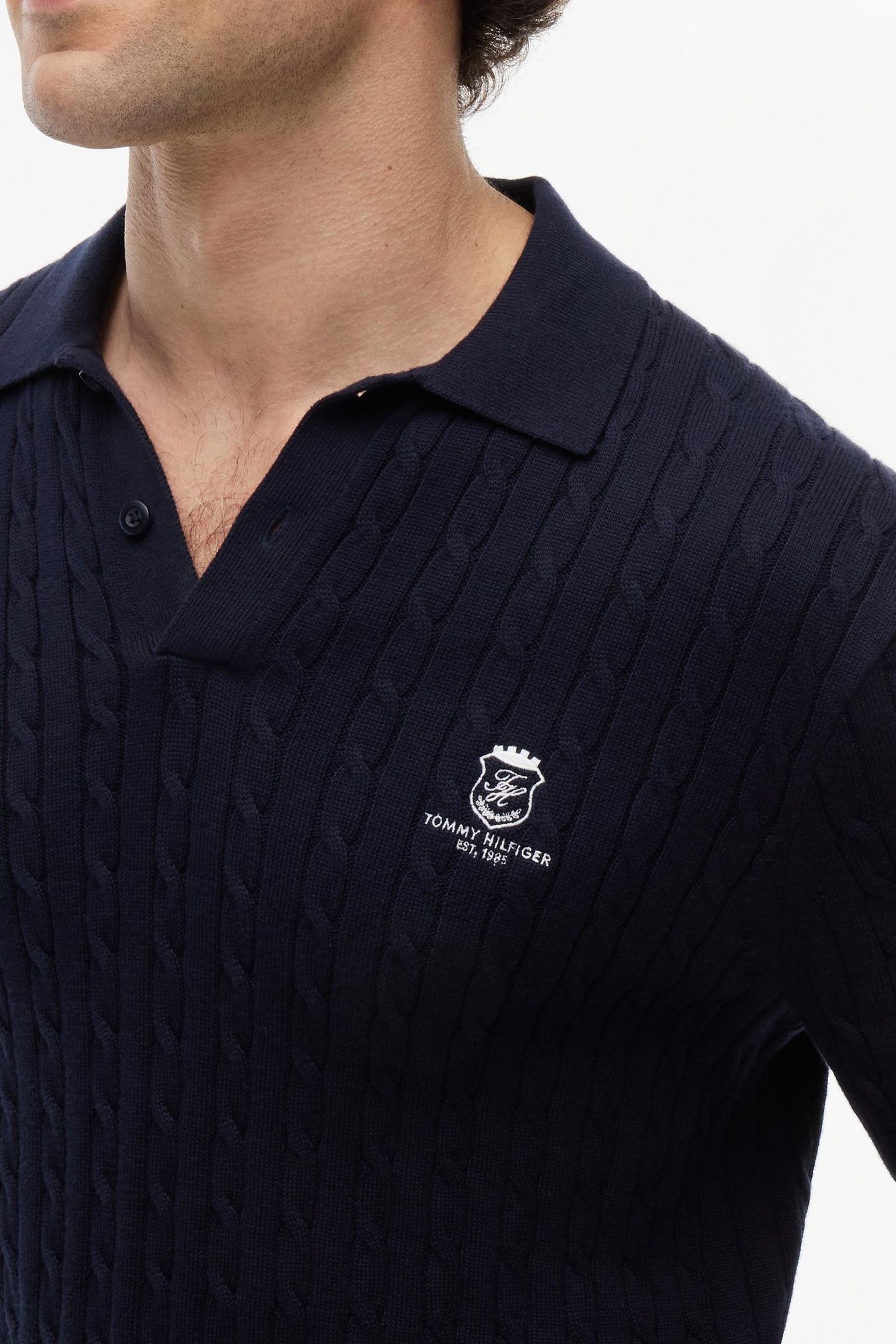 CLASSIC COTTON CABLE NAVY BLUE 5