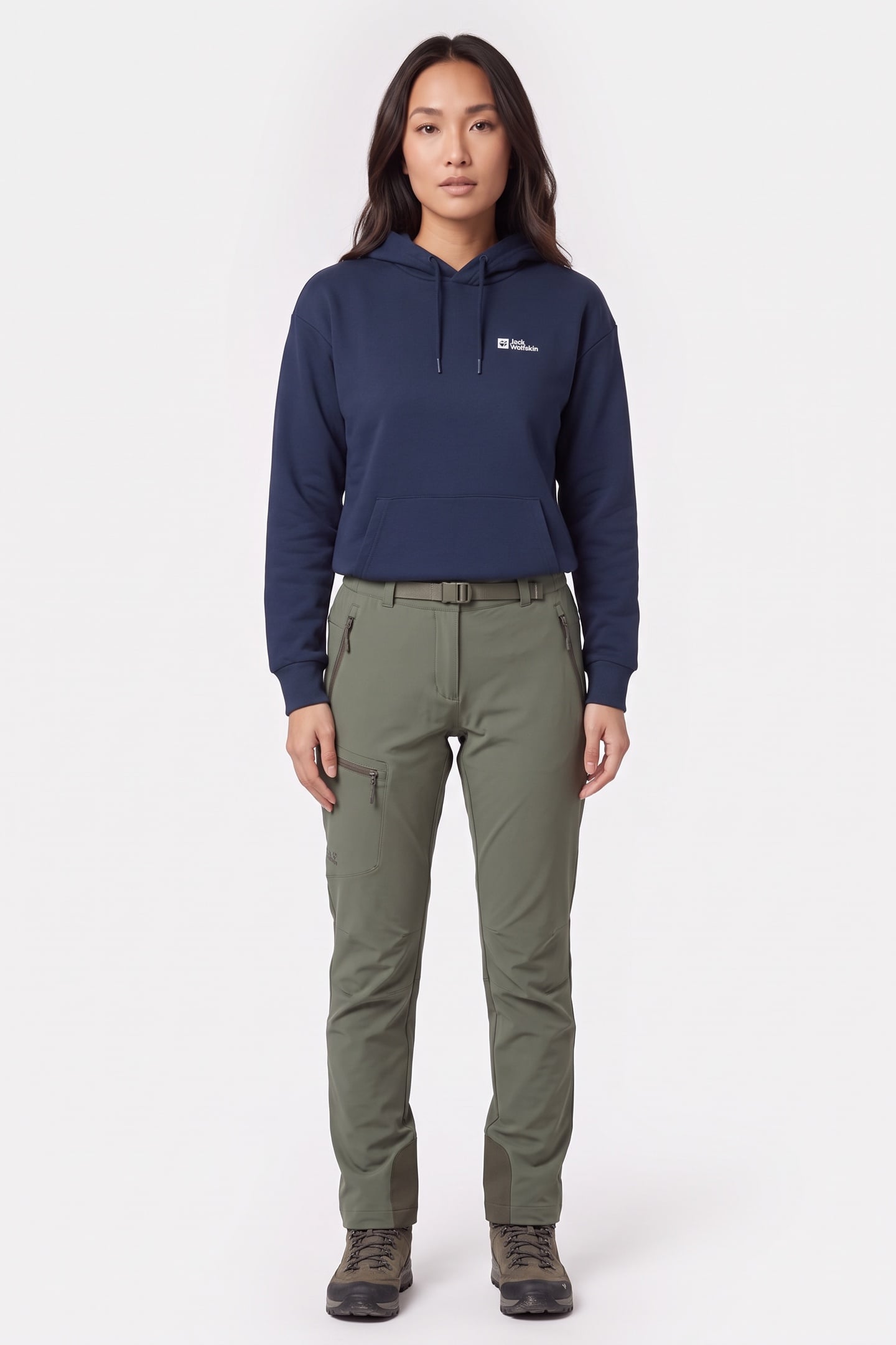 ESSENTIAL HOODY NIGHT BLUE 1