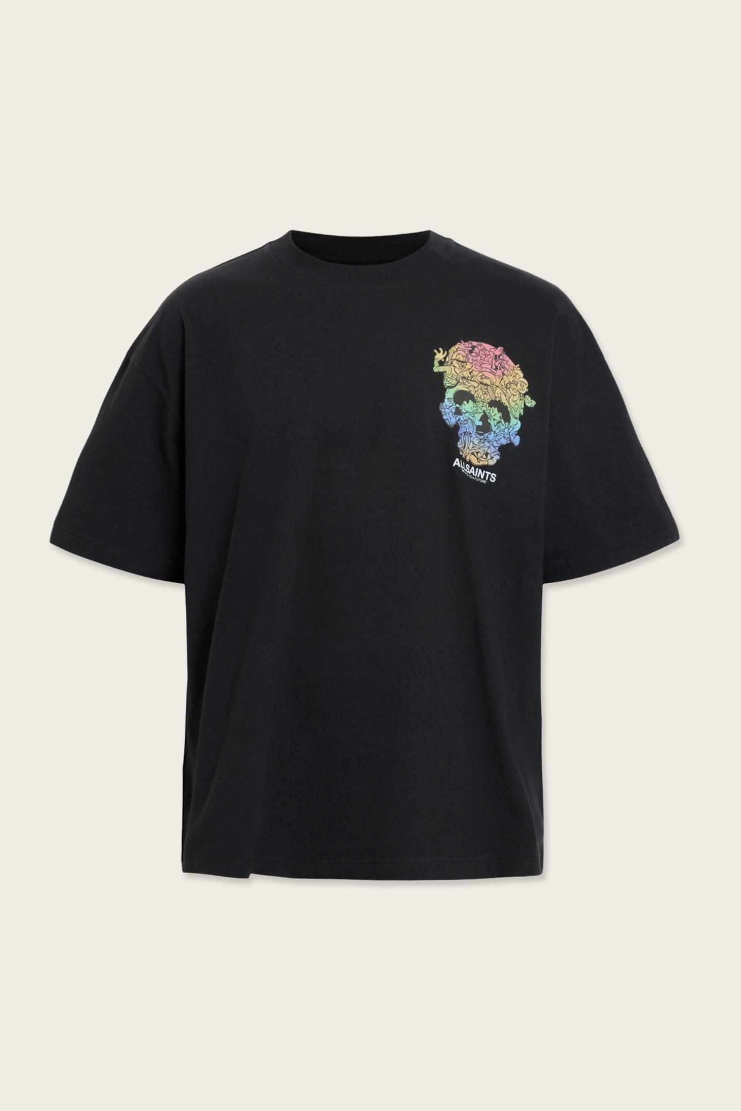TRANCE SS CREW WASHED BLACK 4