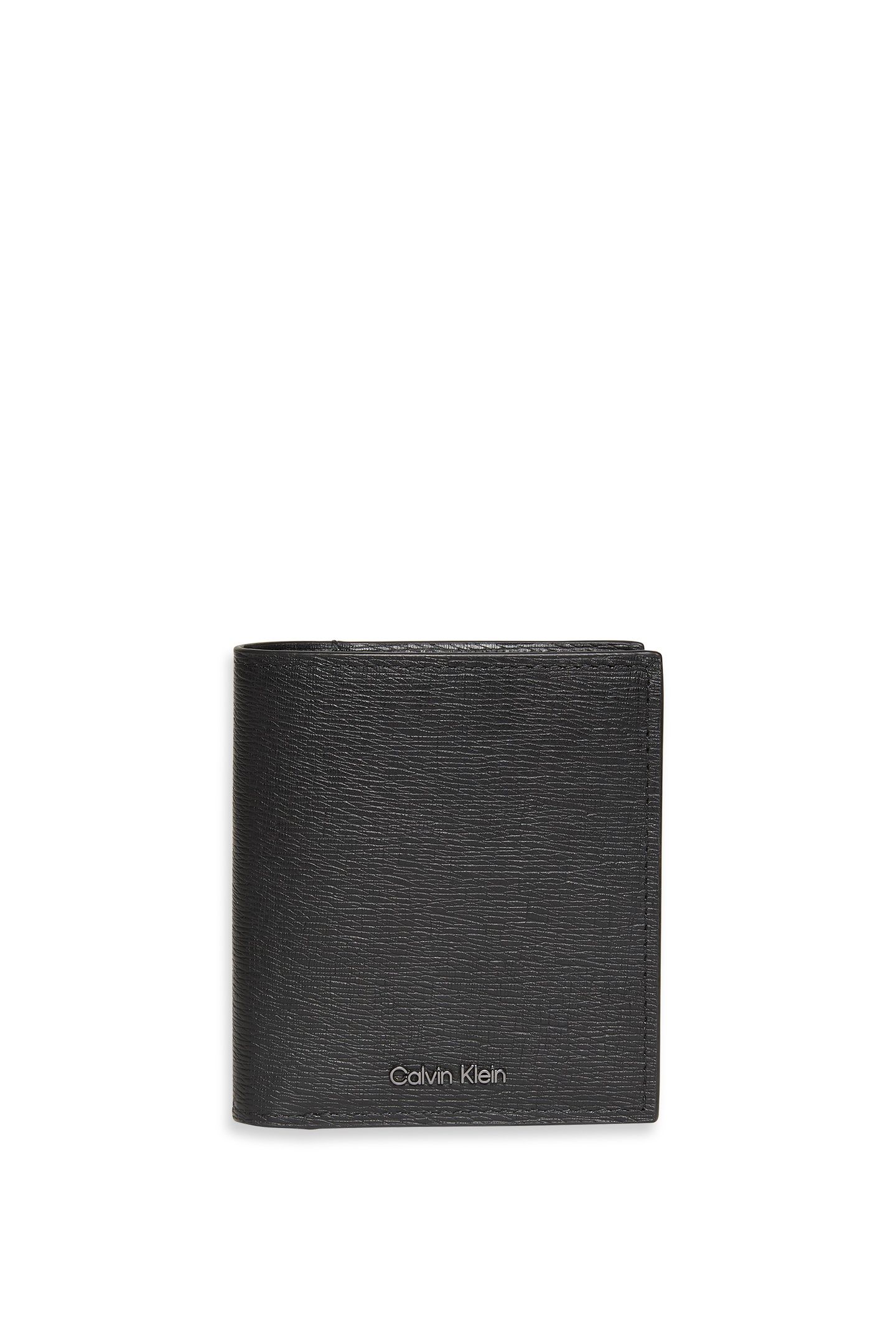 SAFFIANO SLIM TRIFOLD WALLET BLACK 1