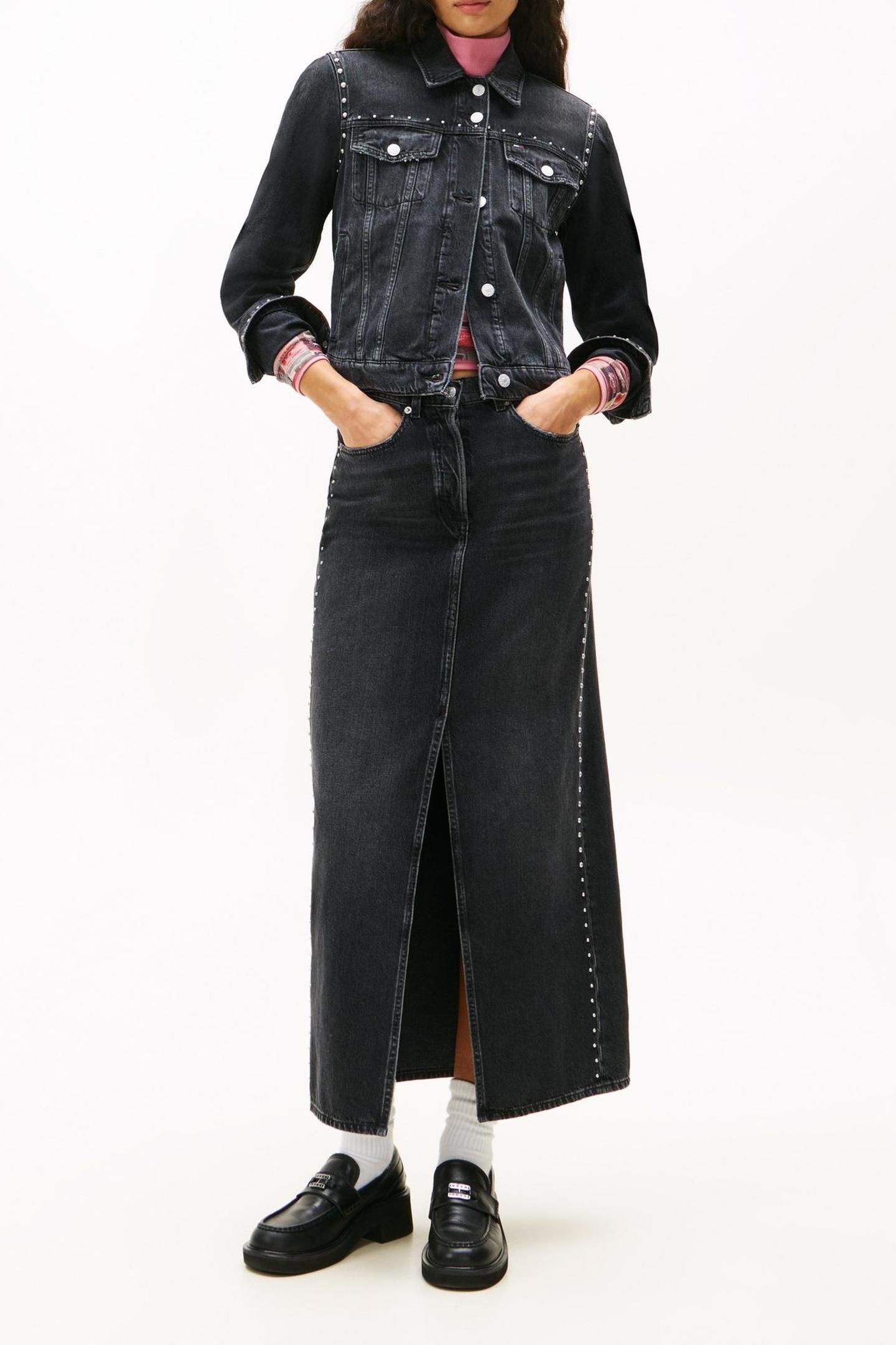 CLASSIC TRUCKER JACKET DENIM BLACK 3