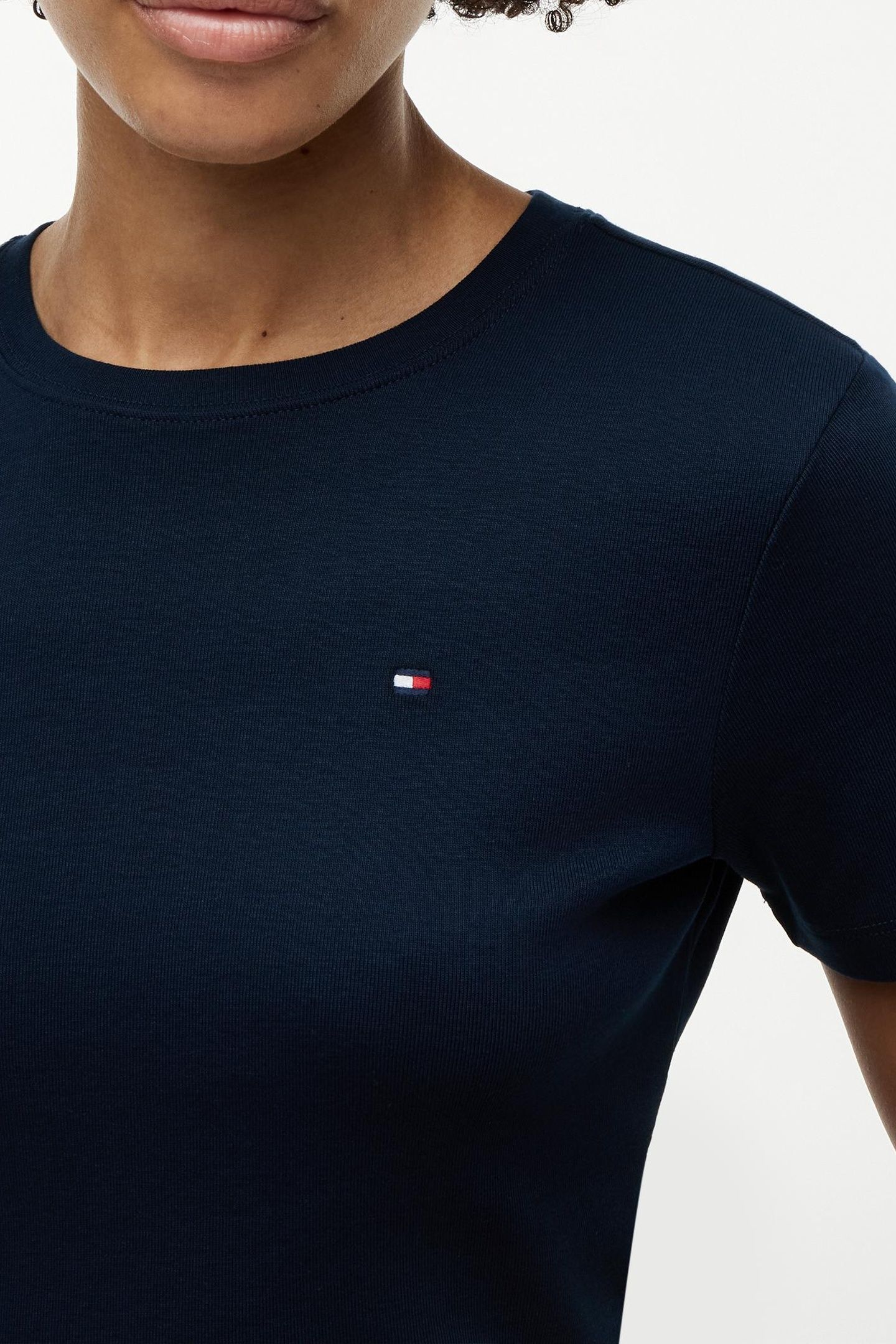 SLIM CODY C-NECK S/S TEE DARK BLUE 5
