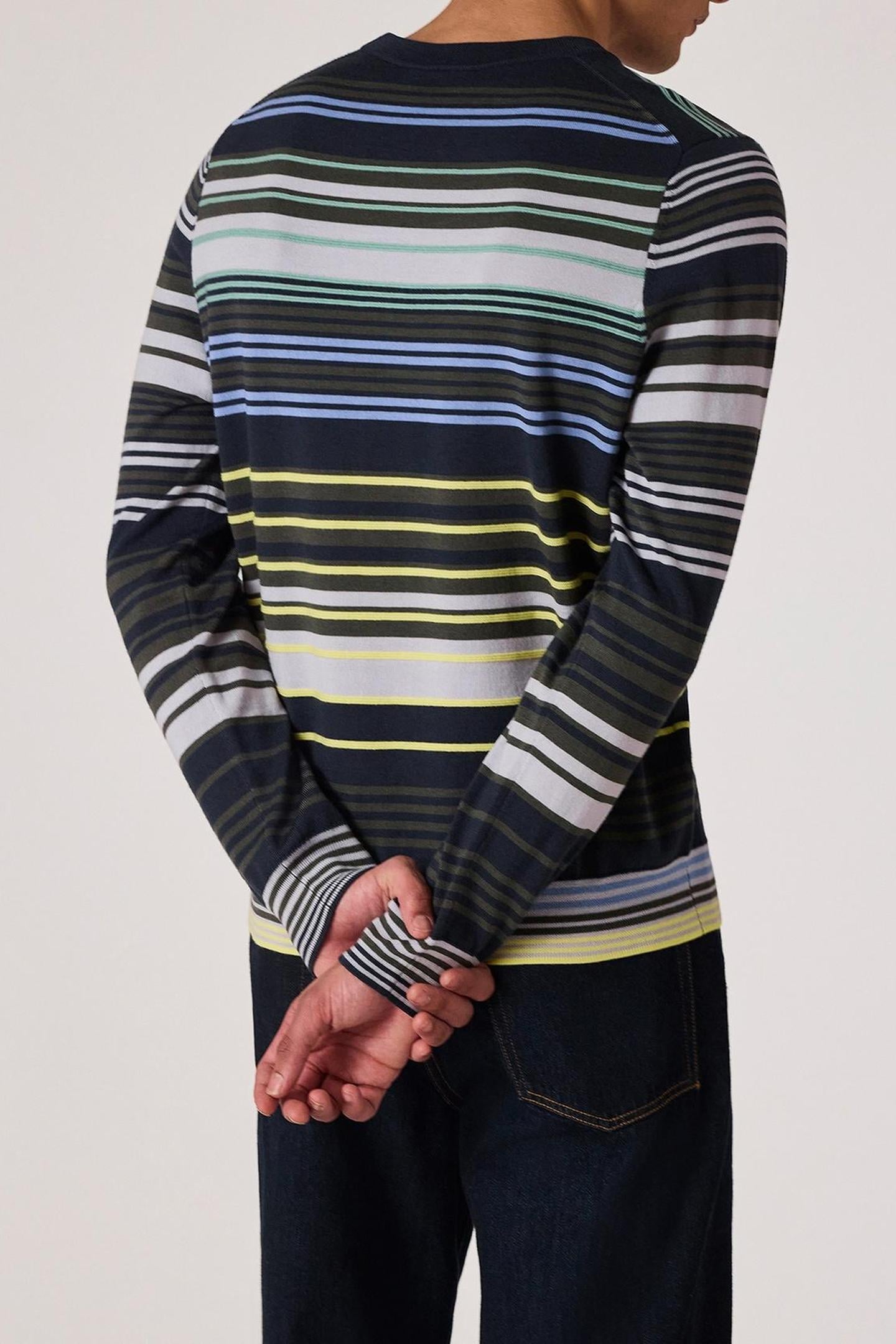 MENS SWEATER CREW NECK NAVY 3
