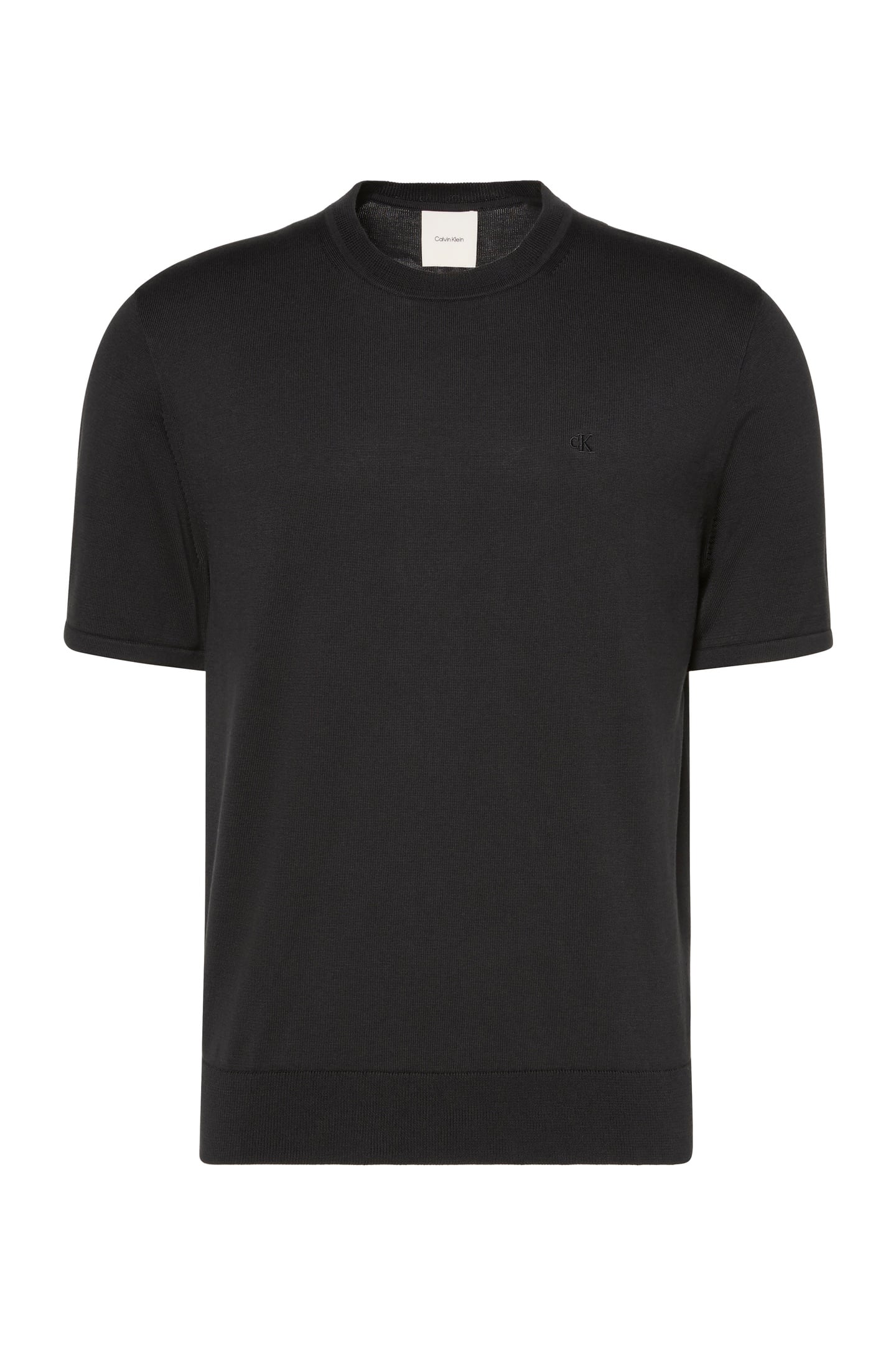 SS SUPIMA COTTON CREW BLACK 4
