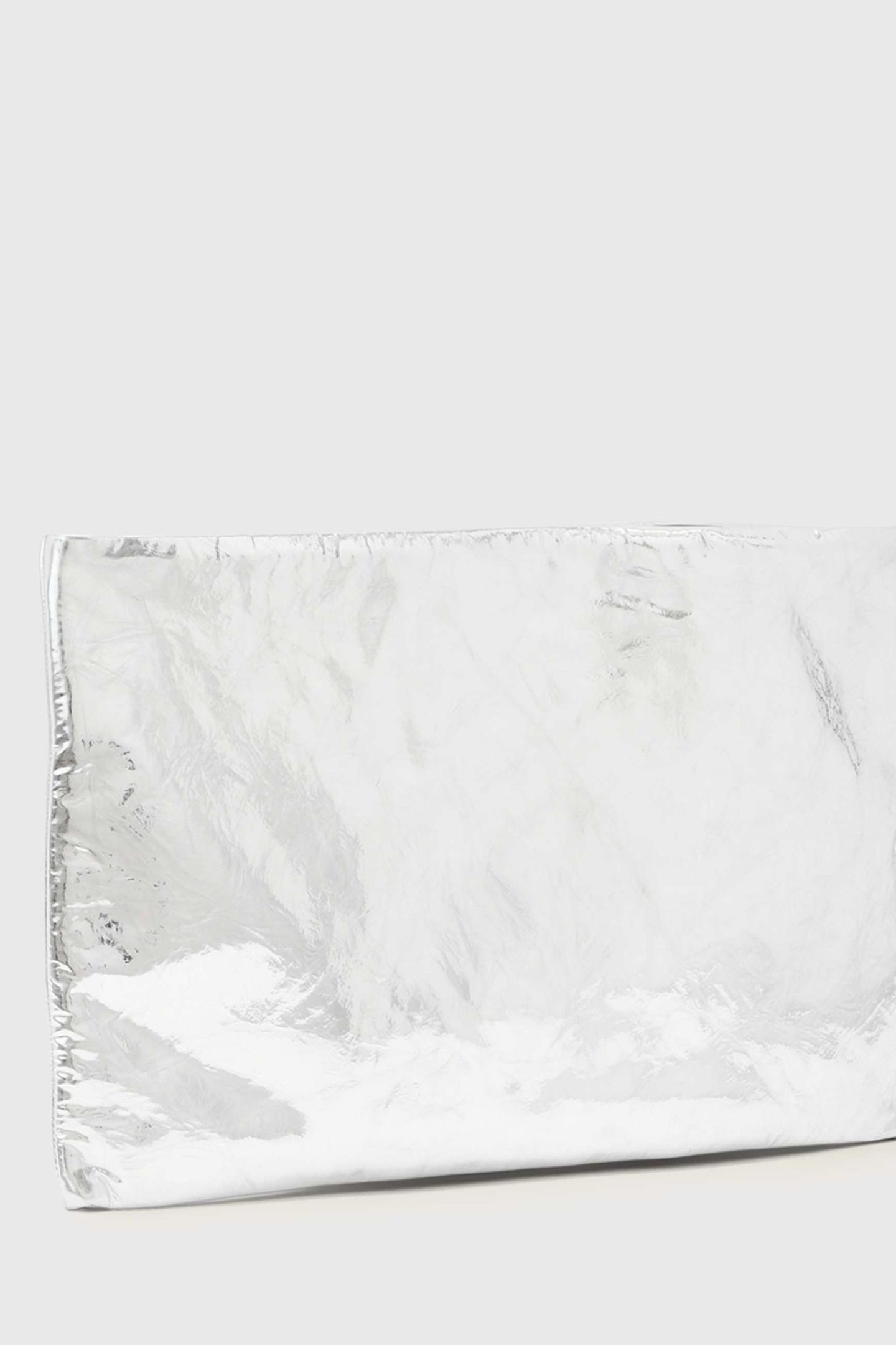 BETTINA LRG CLUTCH FOGGY SILVER 5