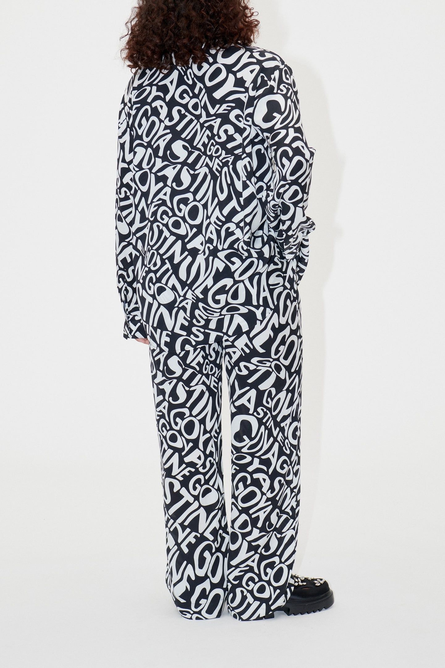 FATOU PANTS LONG LIQUIFIED LOGO 2