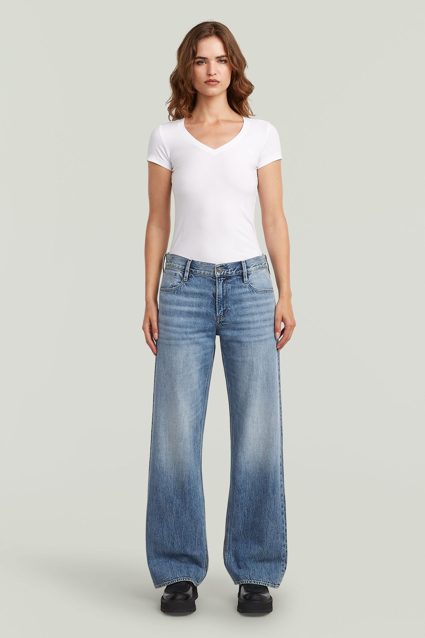 JUDEE LOOSE MEDIUM BLUE 3